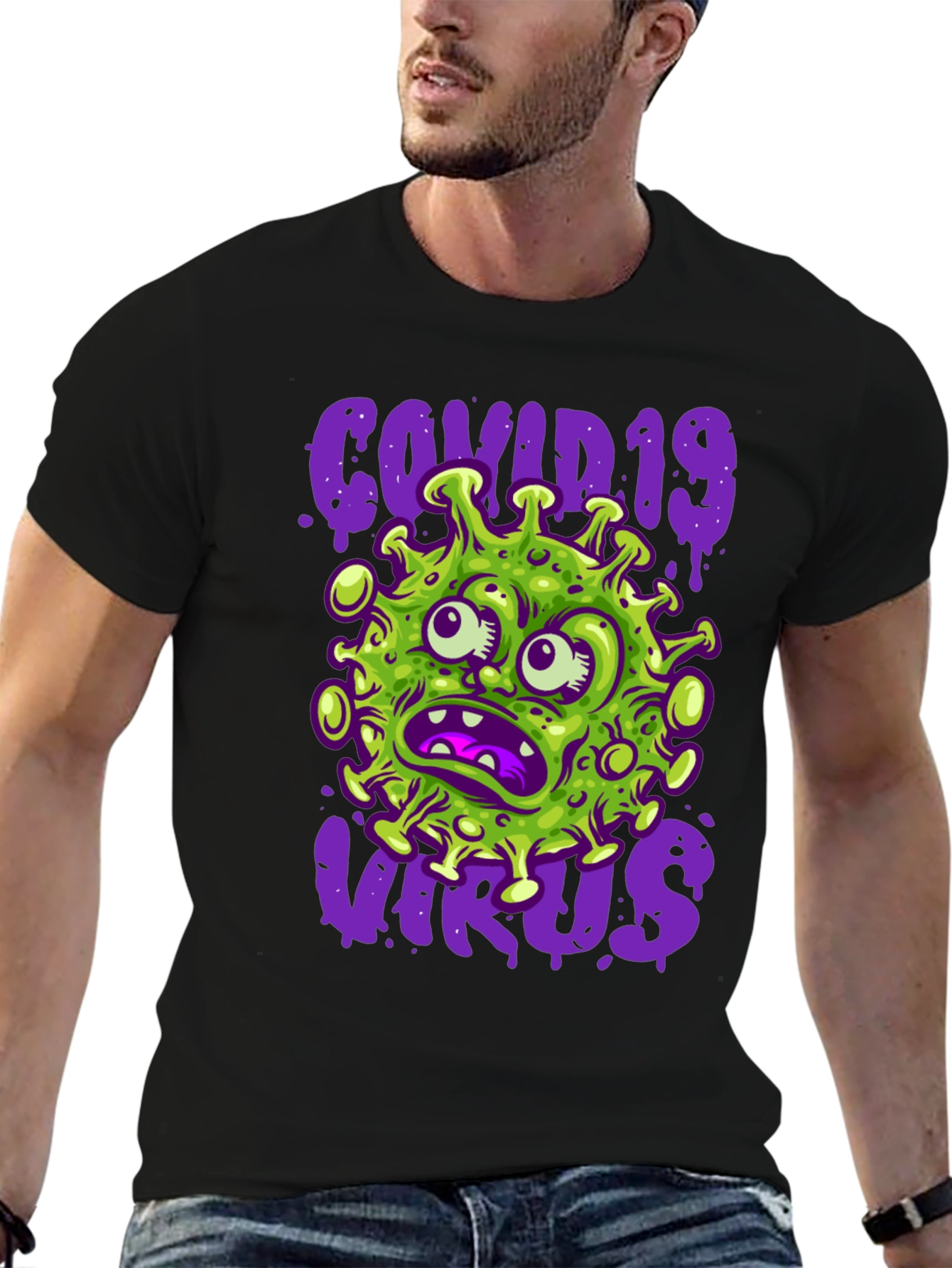 COVID-19 Virus Graphic T-Shirt