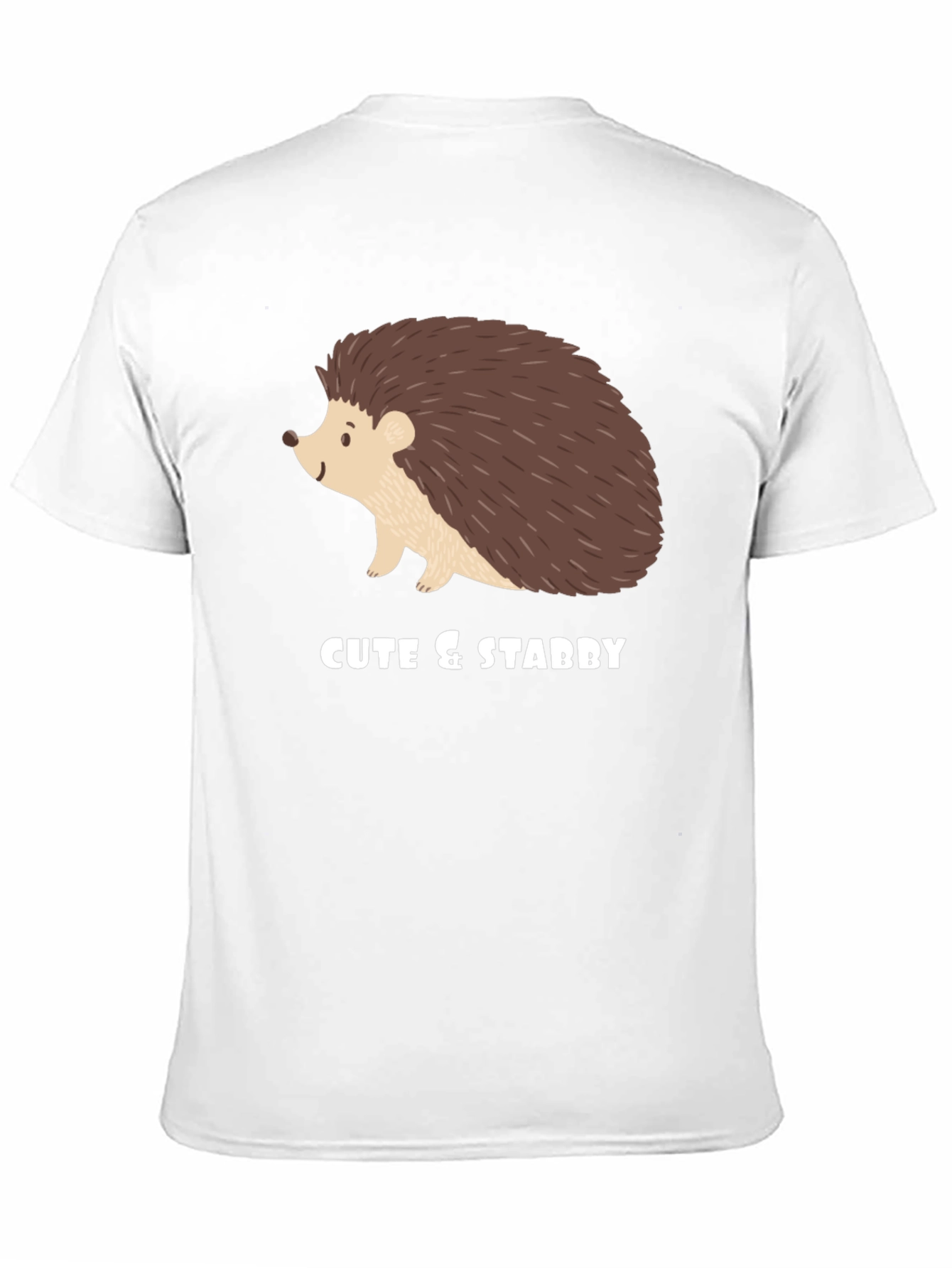 Cute & Stabby Hedgehog Graphic Tee