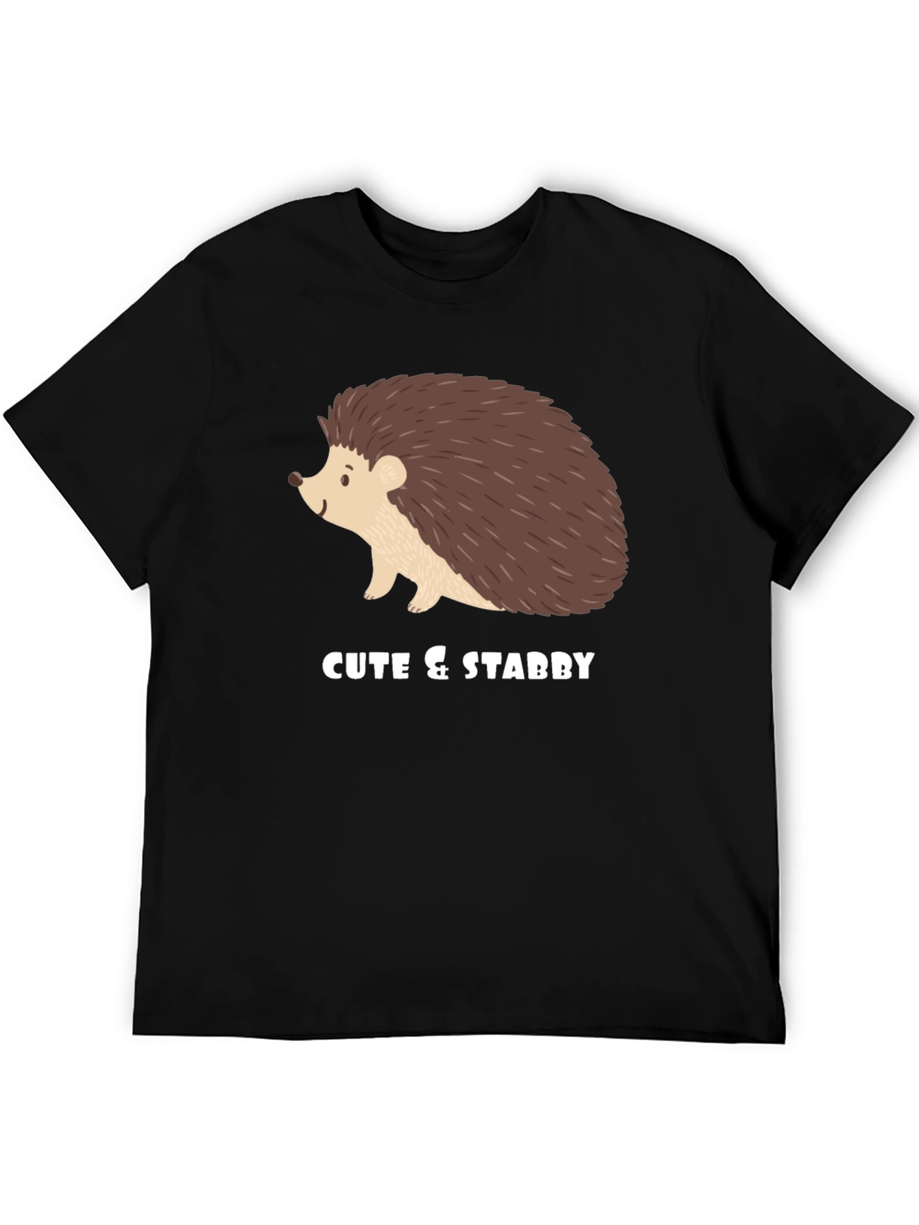 Cute & Stabby Hedgehog Graphic Tee