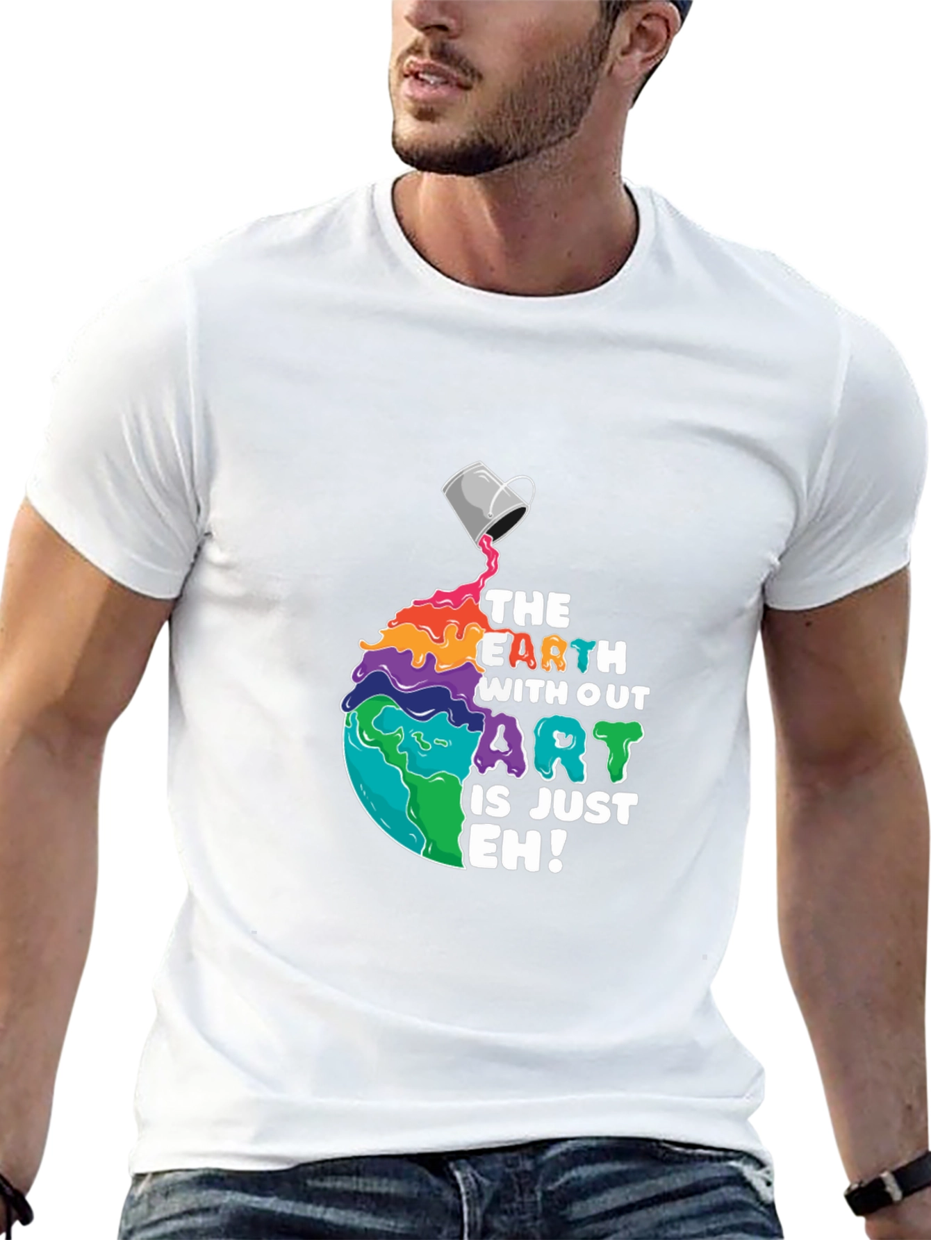 Artistic Earth Graphic Tee