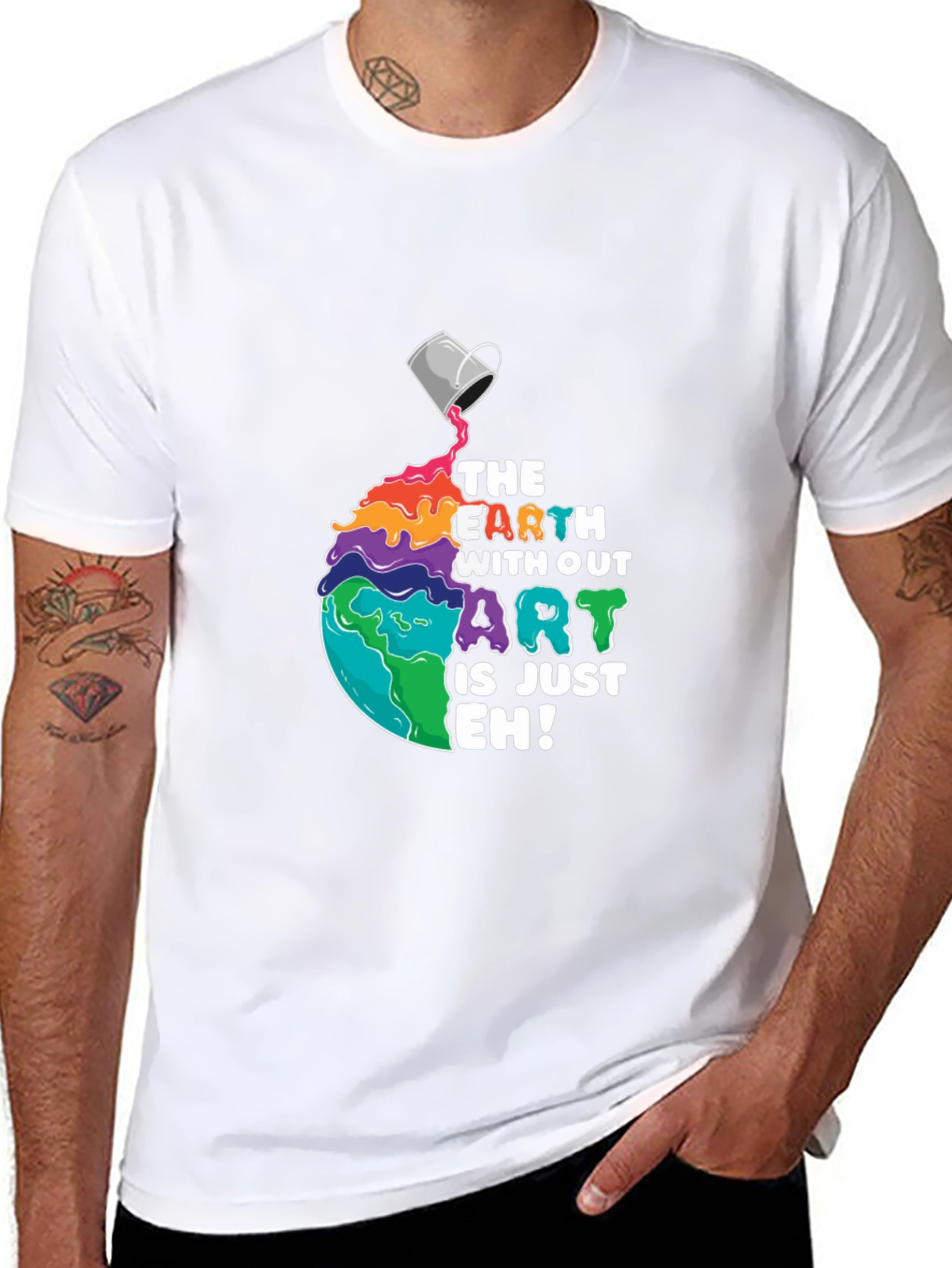 Artistic Earth Graphic Tee