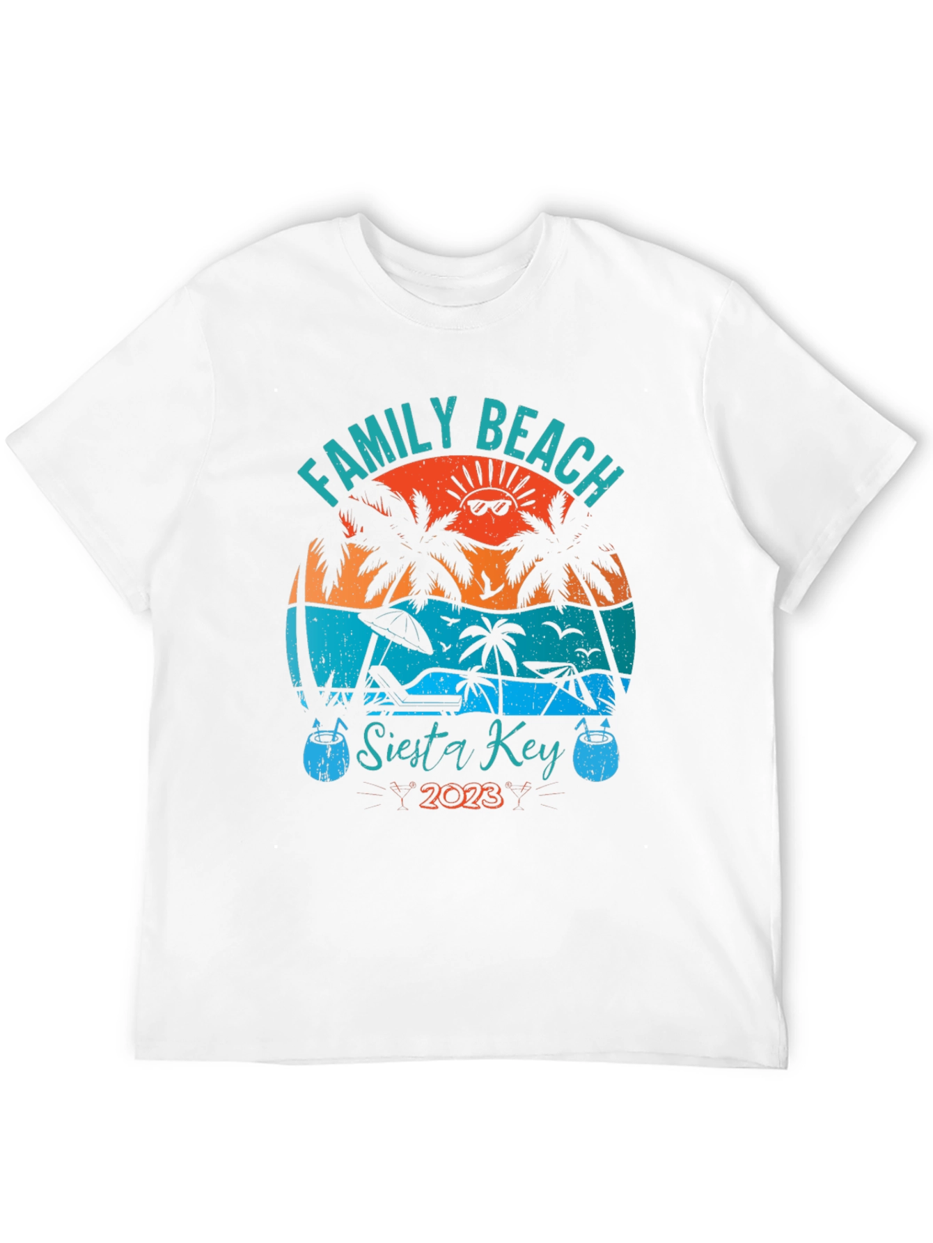 Family Beach Siesta Key 2023 Graphic Tee