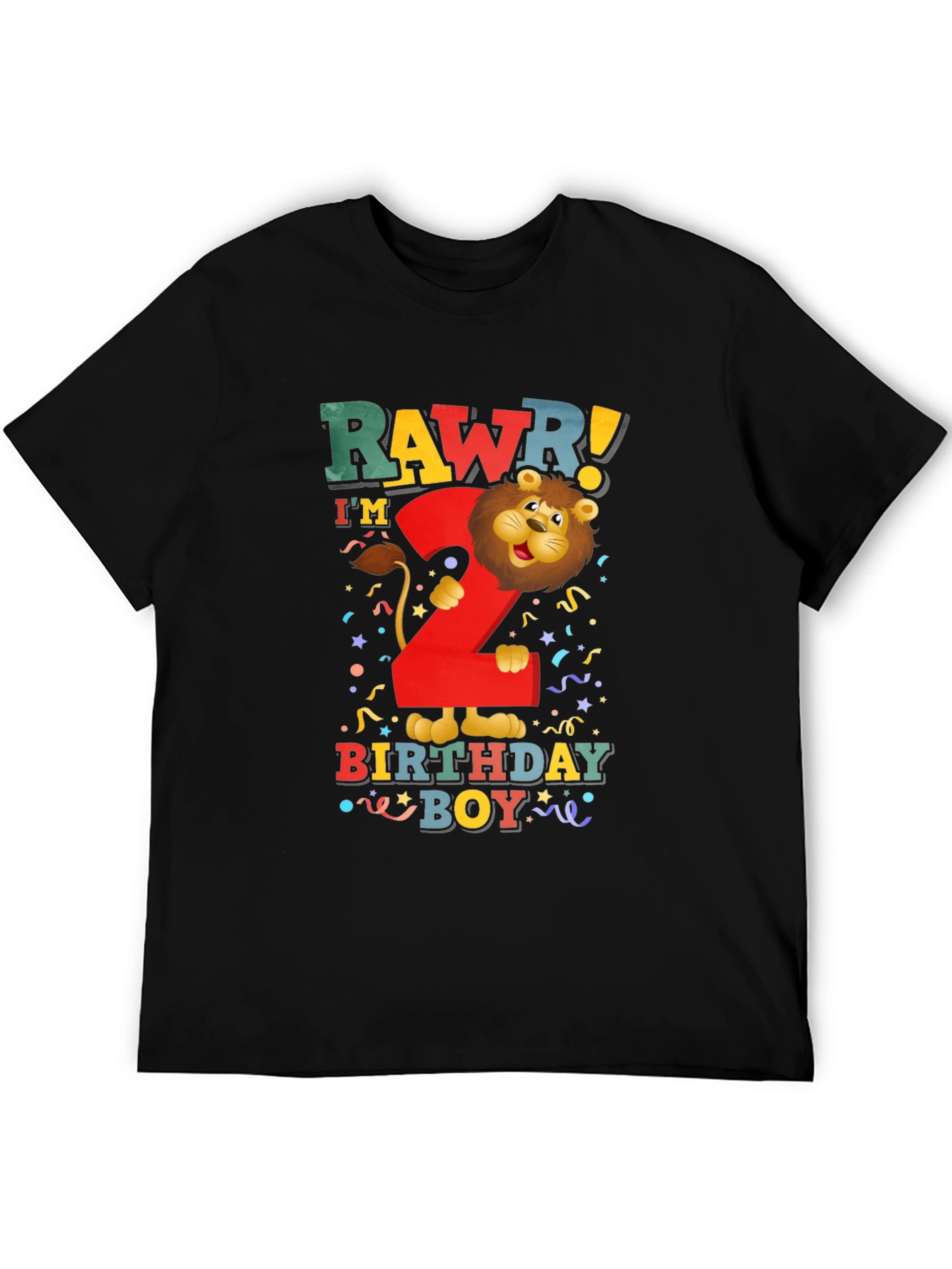 Rawr! Im 2 Birthday Boy T-Shirt