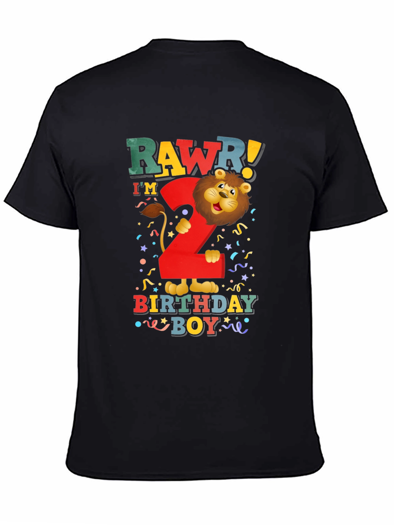Rawr! Im 2 Birthday Boy T-Shirt