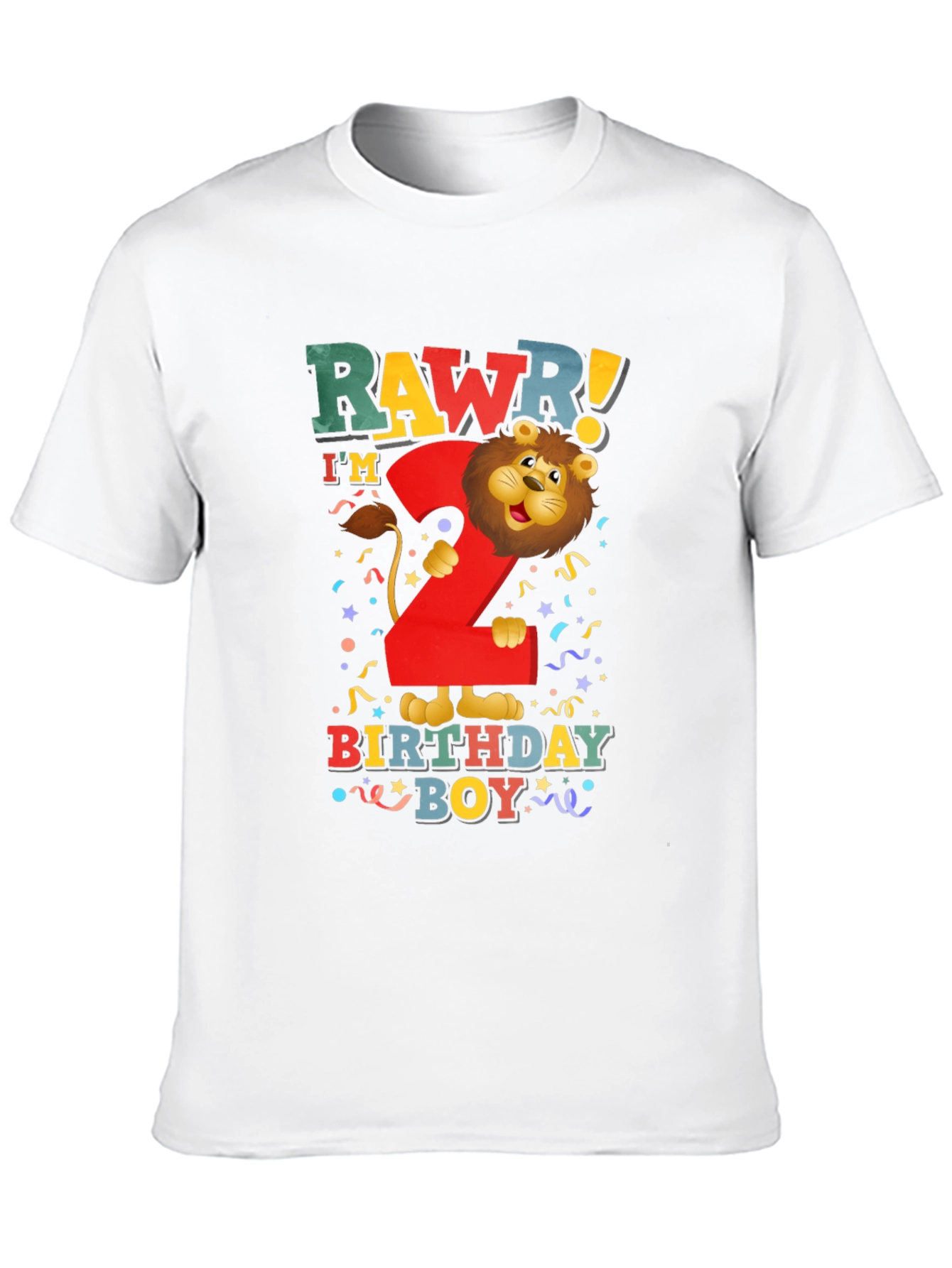Rawr! Im 2 Birthday Boy T-Shirt