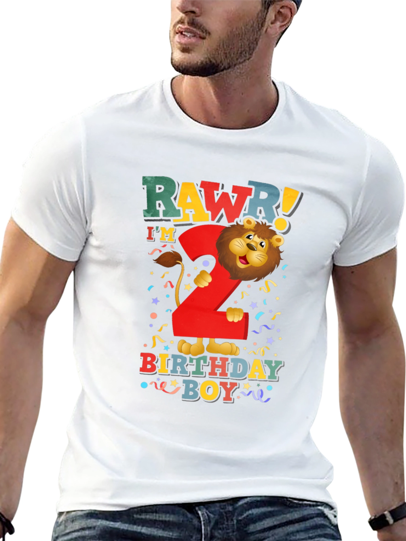 Rawr! Im 2 Birthday Boy T-Shirt