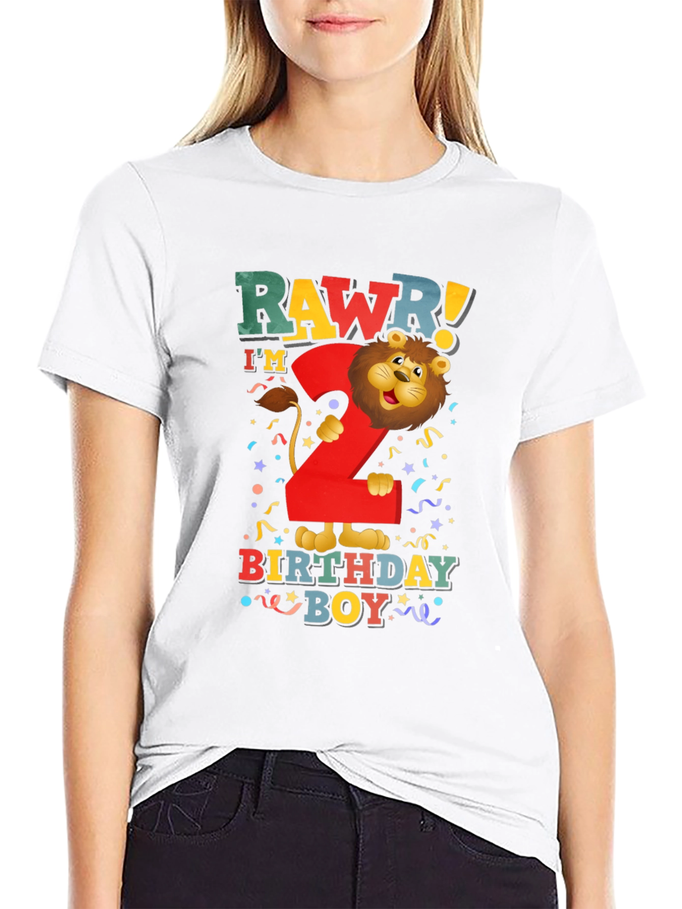 Rawr! Im 2 Birthday Boy T-Shirt