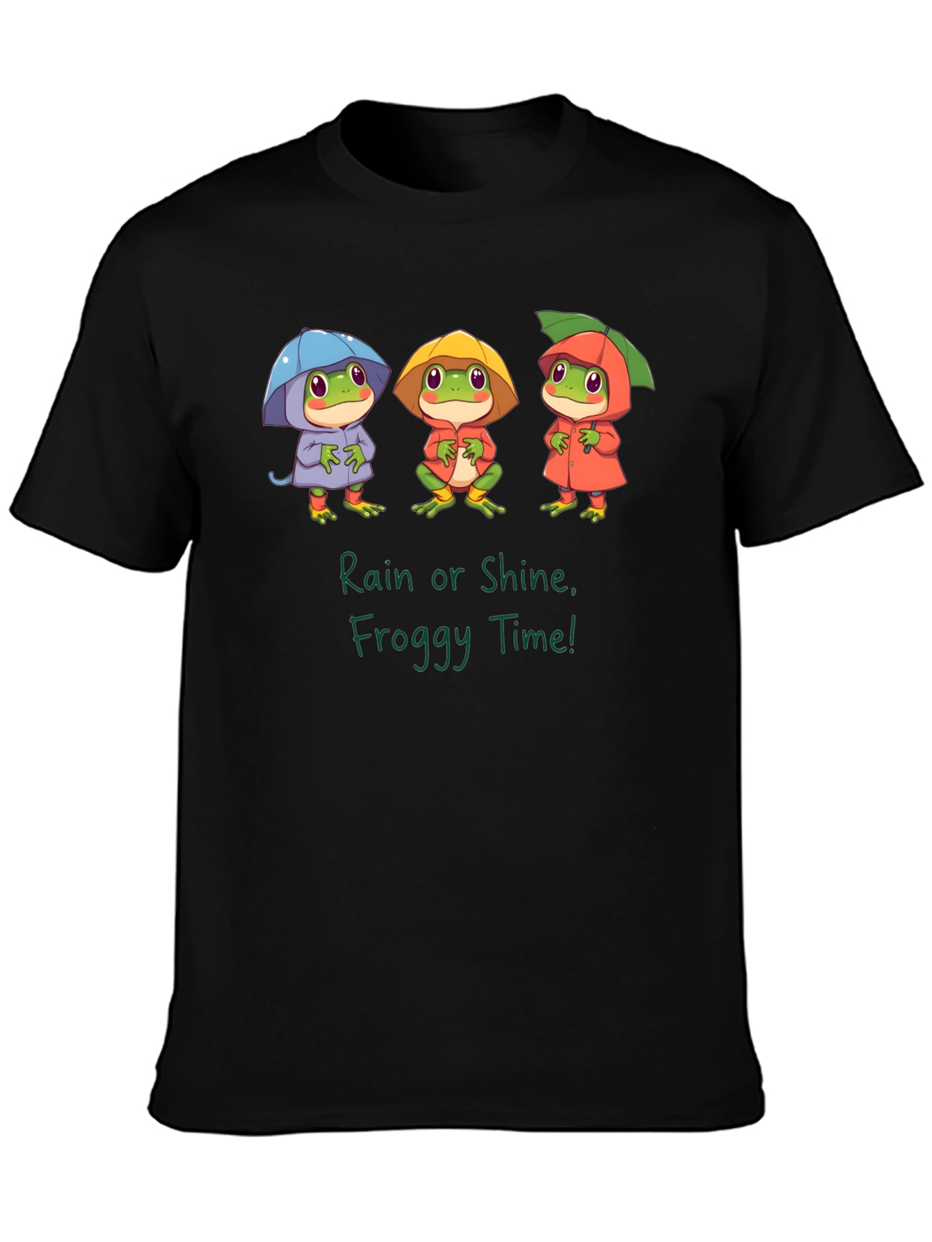 Rain or Shine Froggy Time Graphic T-Shirt