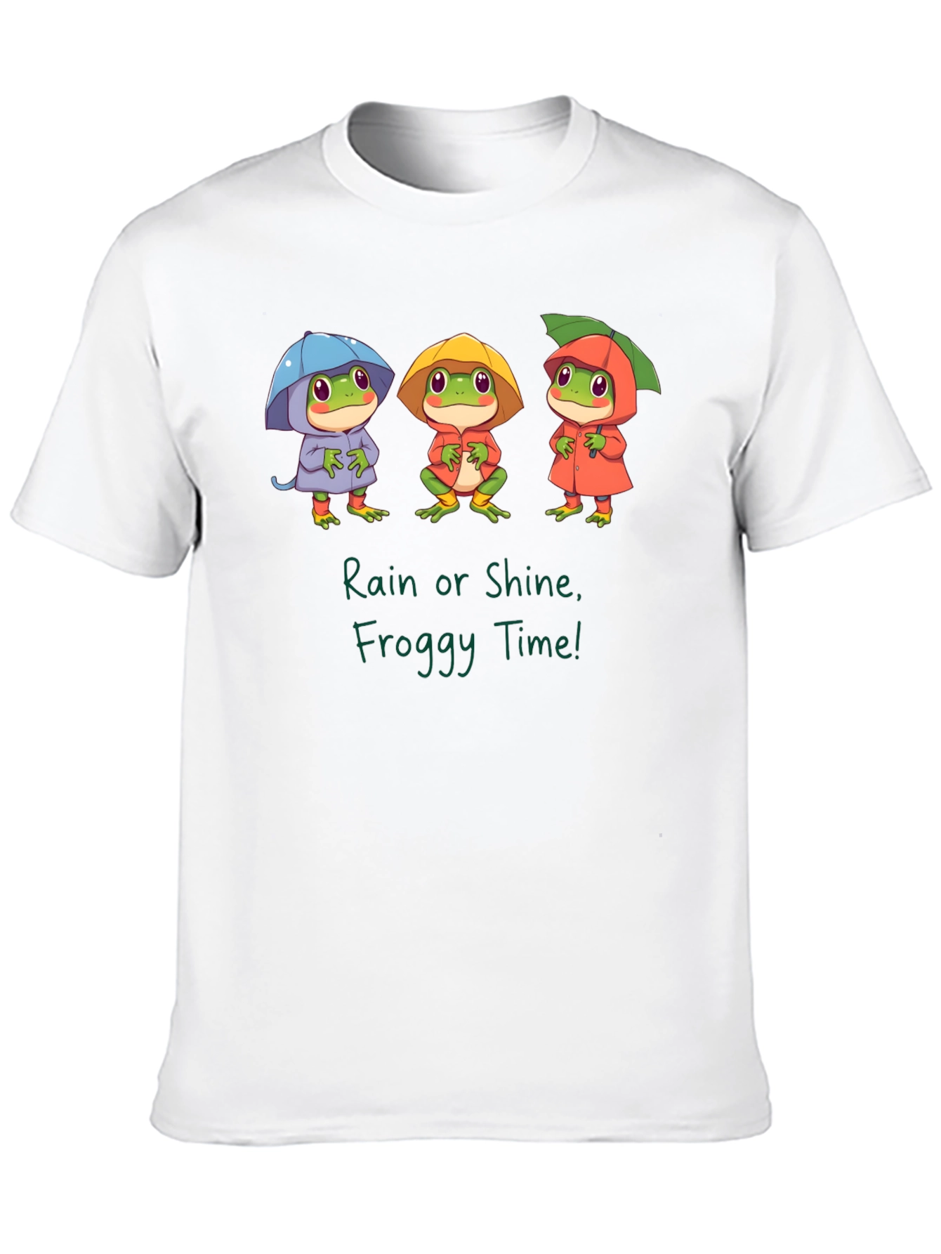 Rain or Shine Froggy Time Graphic T-Shirt