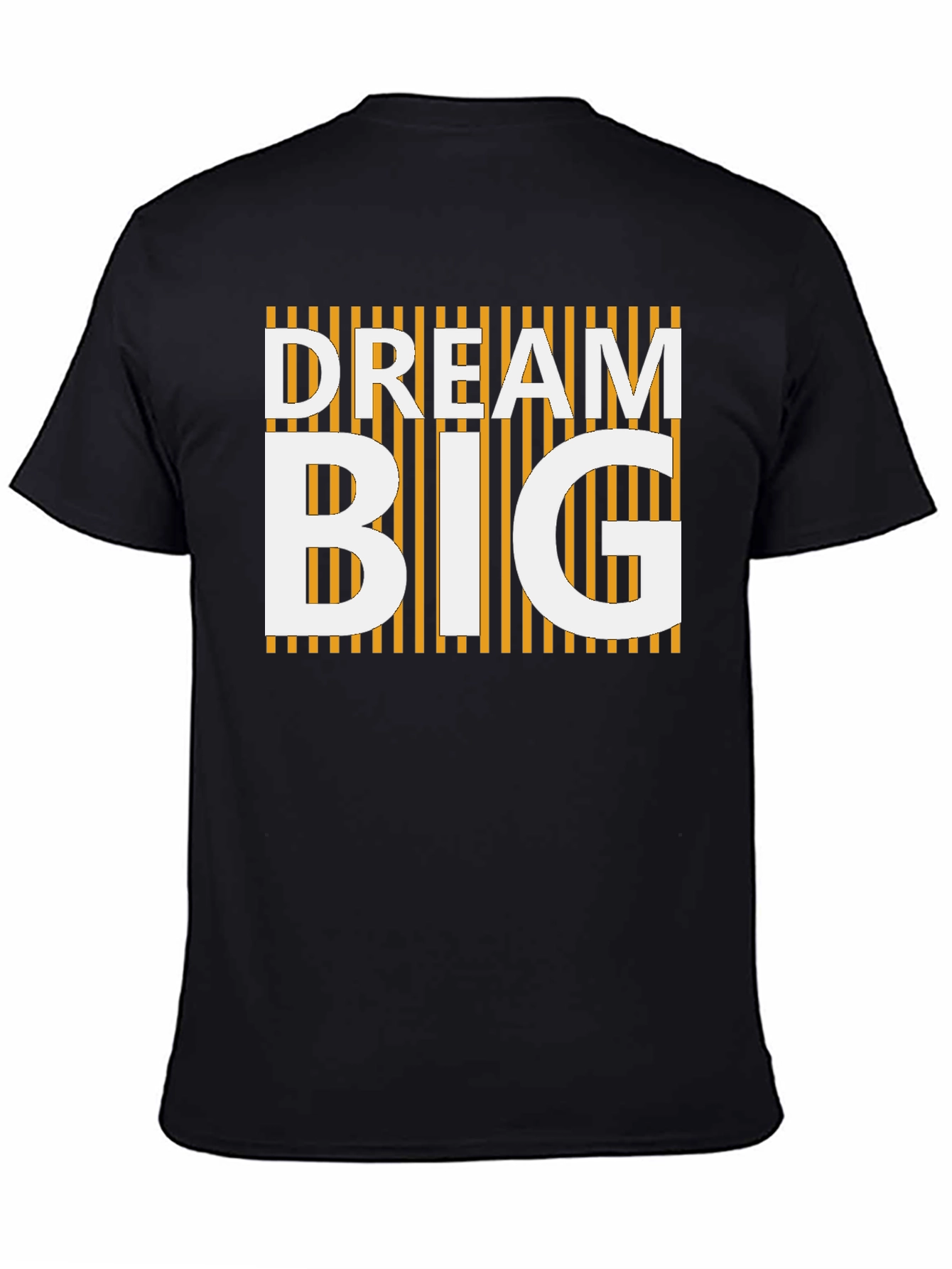 Dream Big Graphic Tee - Stylish Black T-Shirt