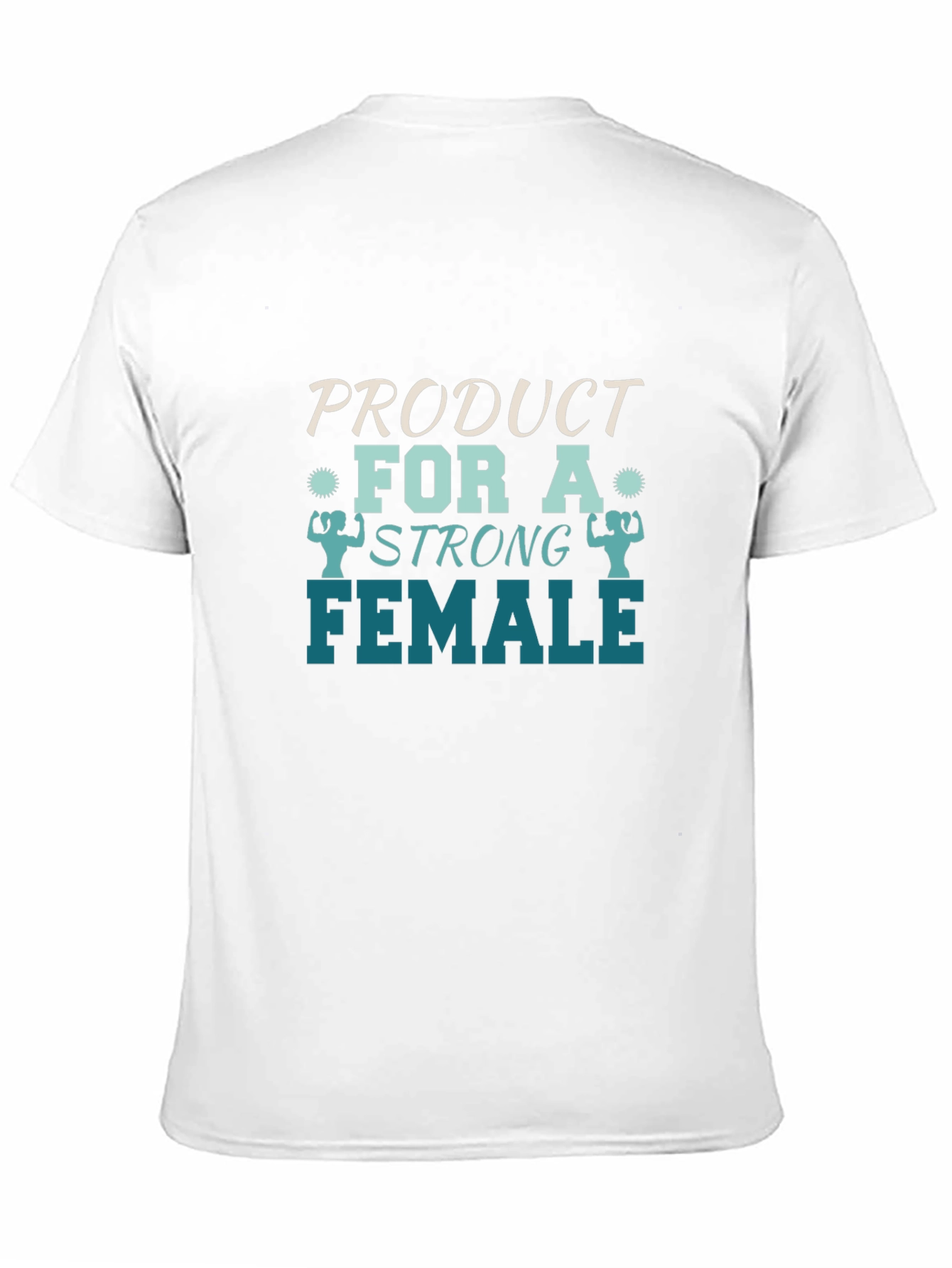 Strong Female Graphic Tee - Black Cotton