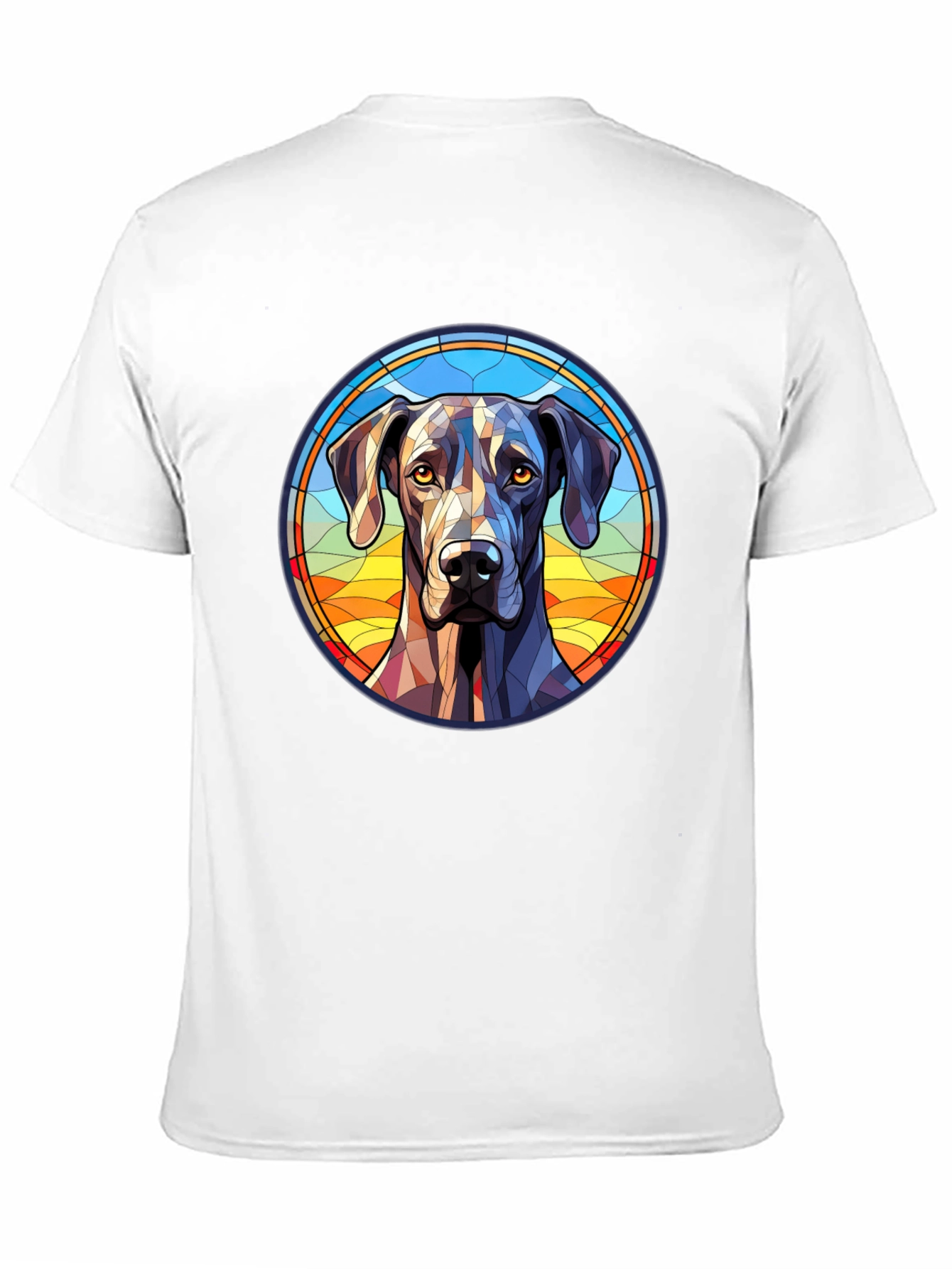 Geometric Dog Portrait Tee