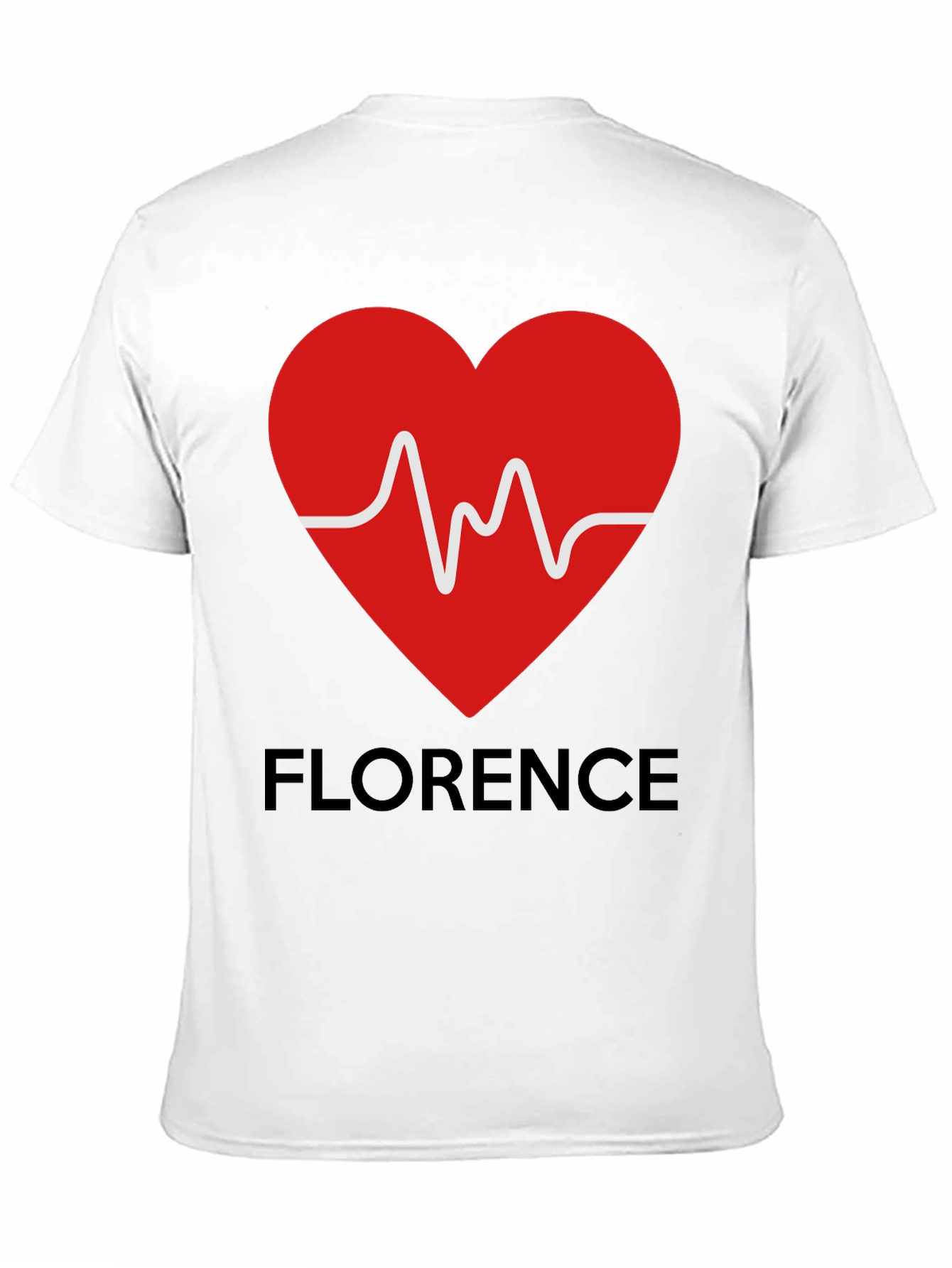 Florence Heartbeat T-Shirt - Stylish Graphic Tee