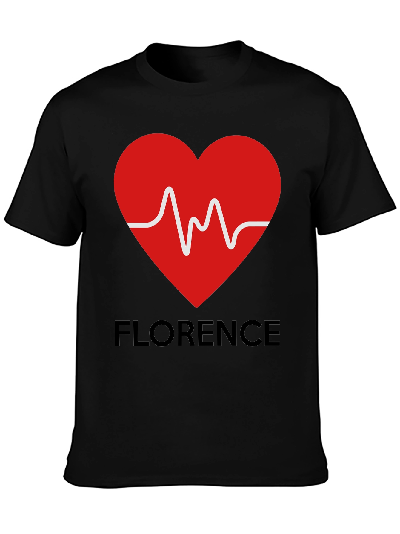 Florence Heartbeat T-Shirt - Stylish Graphic Tee