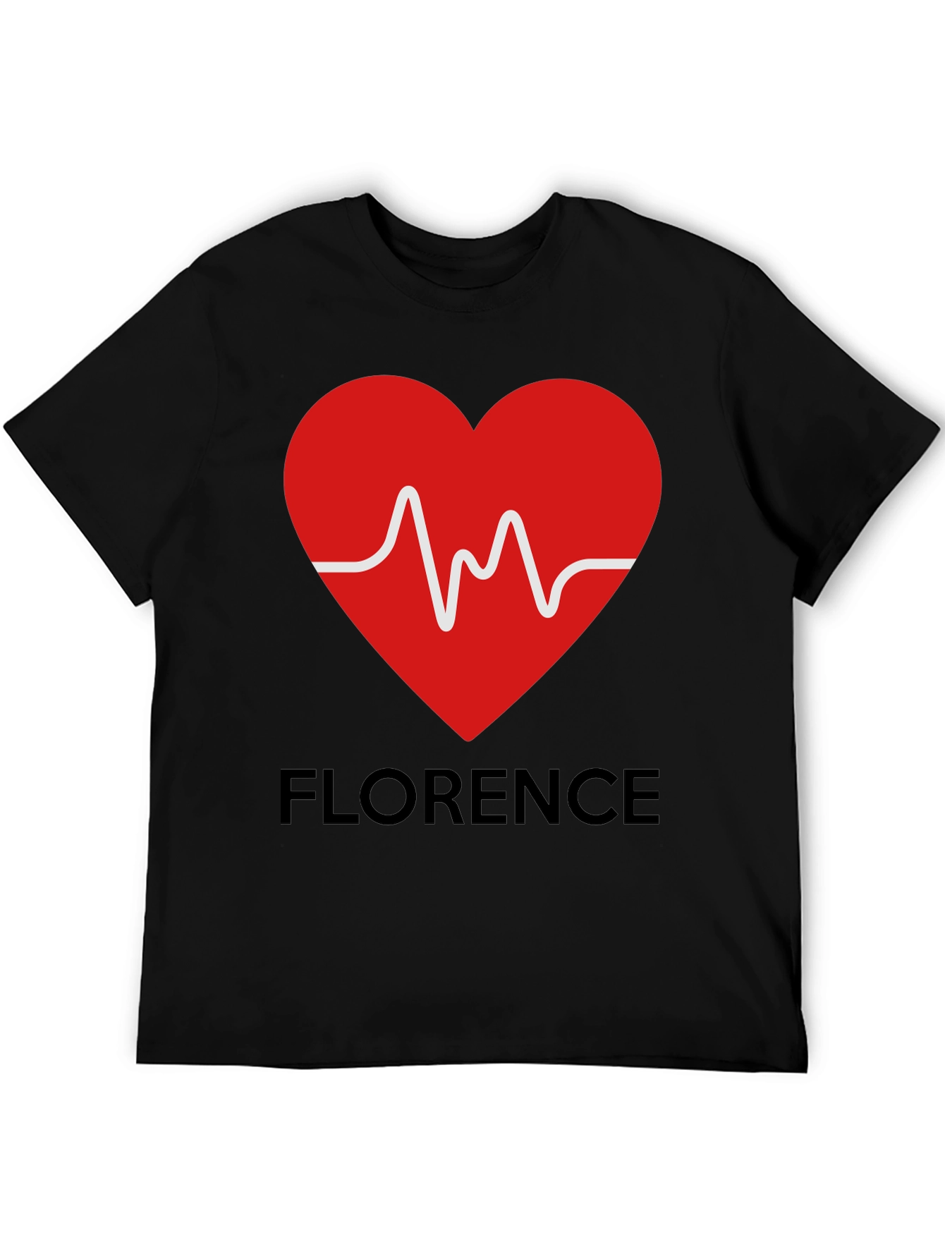 Florence Heartbeat T-Shirt - Stylish Graphic Tee