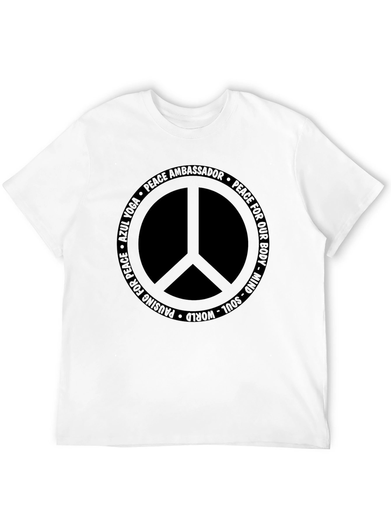 Peace Ambassador T-Shirt - Mind Body Soul