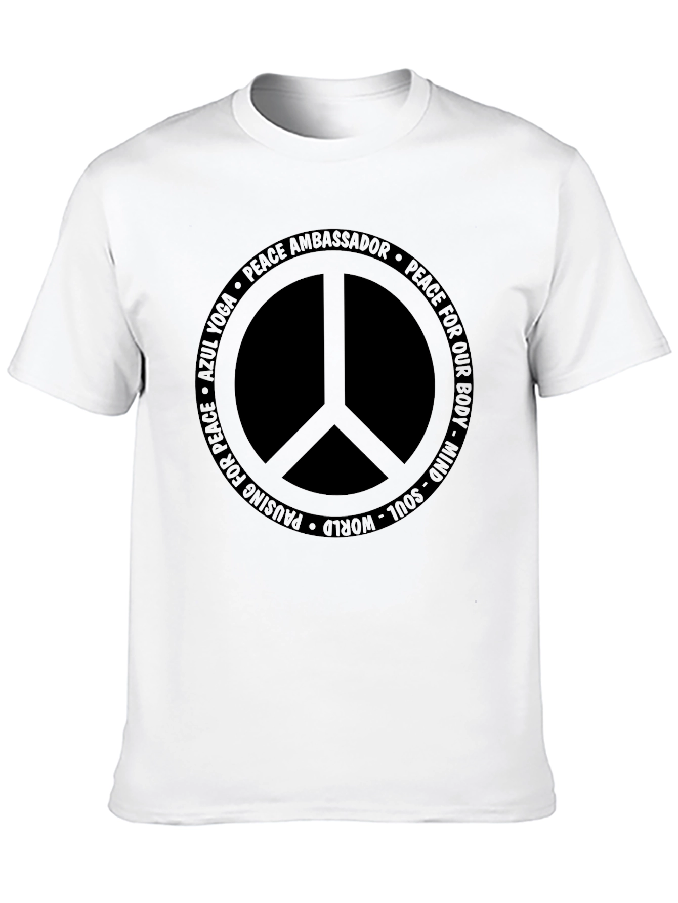 Peace Ambassador T-Shirt - Mind Body Soul