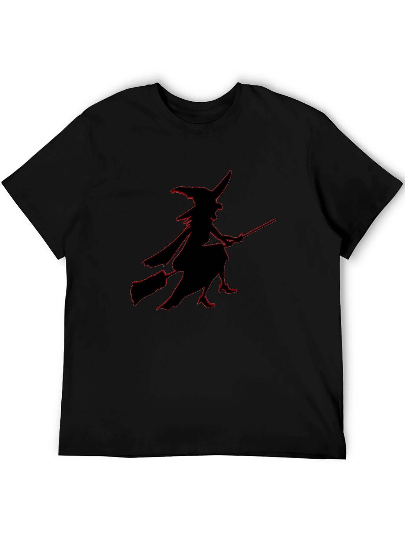 Witch Silhouette T-Shirt - Halloween Style