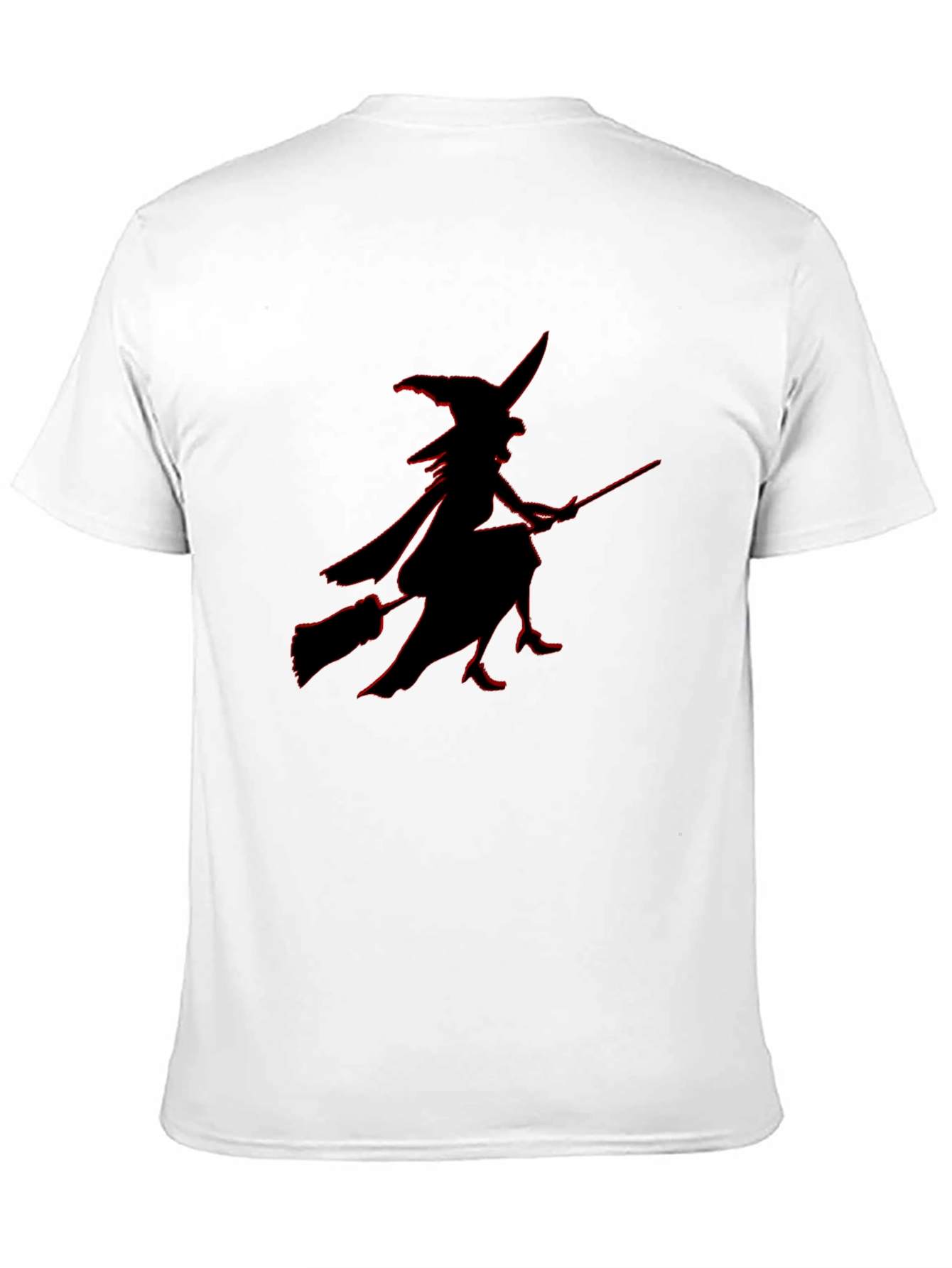Witch Silhouette T-Shirt - Halloween Style