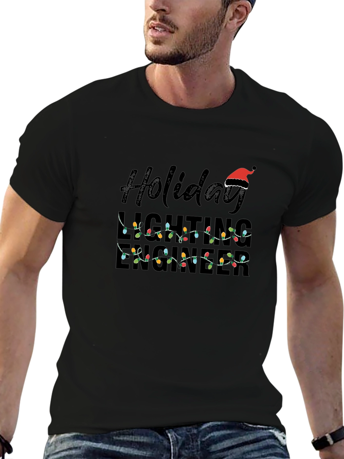 Holiday Lighting Engineer Novelty T-Shirt