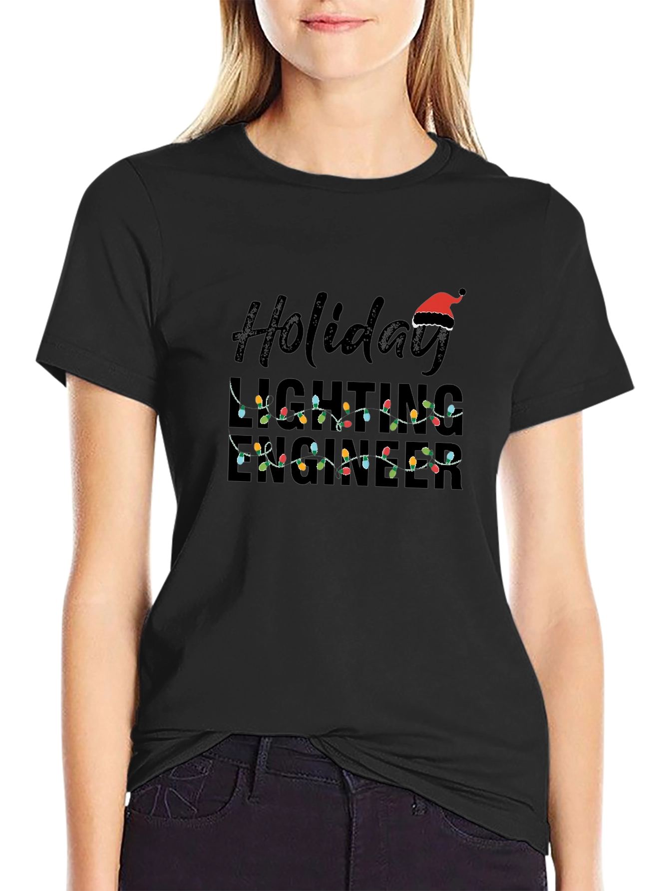 Holiday Lighting Engineer Novelty T-Shirt