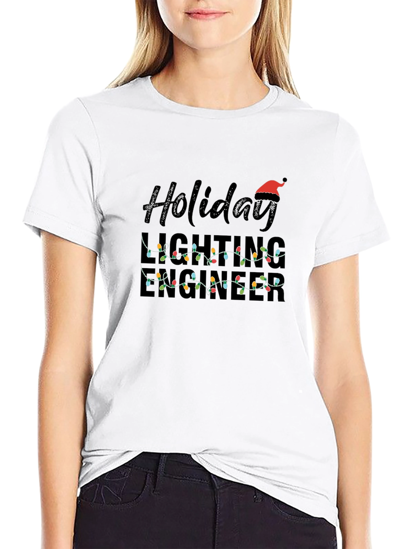 Holiday Lighting Engineer Novelty T-Shirt
