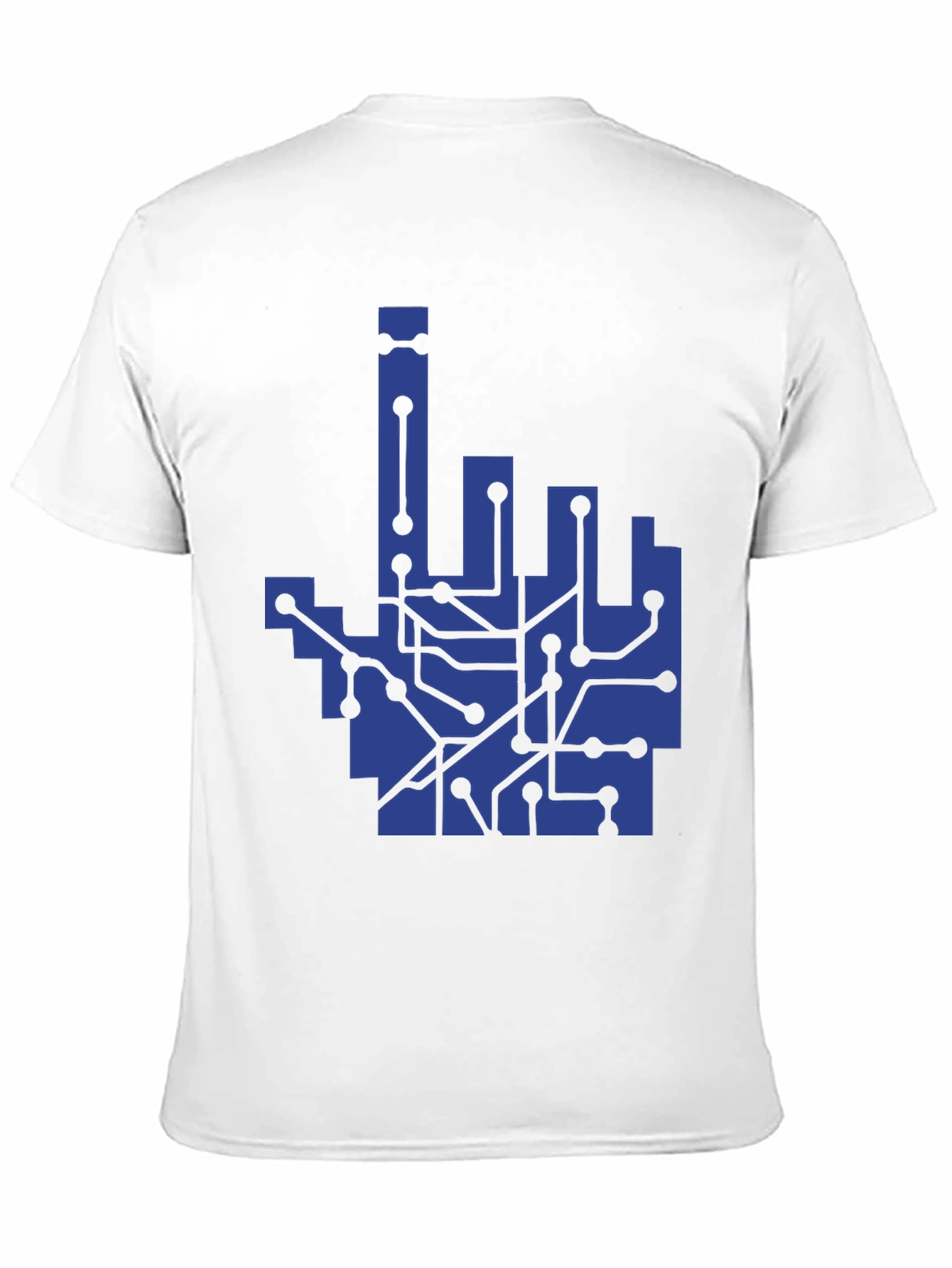 Circuit Hand Graphic Tee - Tech Style