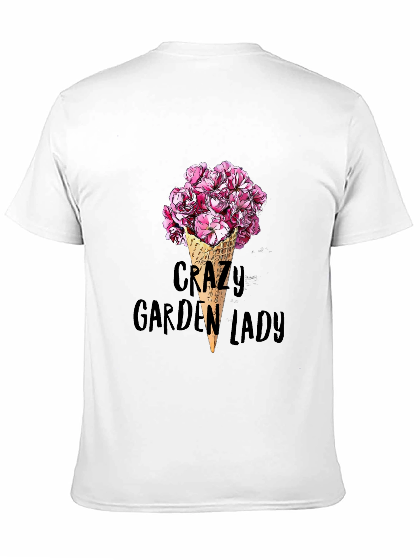Crazy Garden Lady Graphic Tee