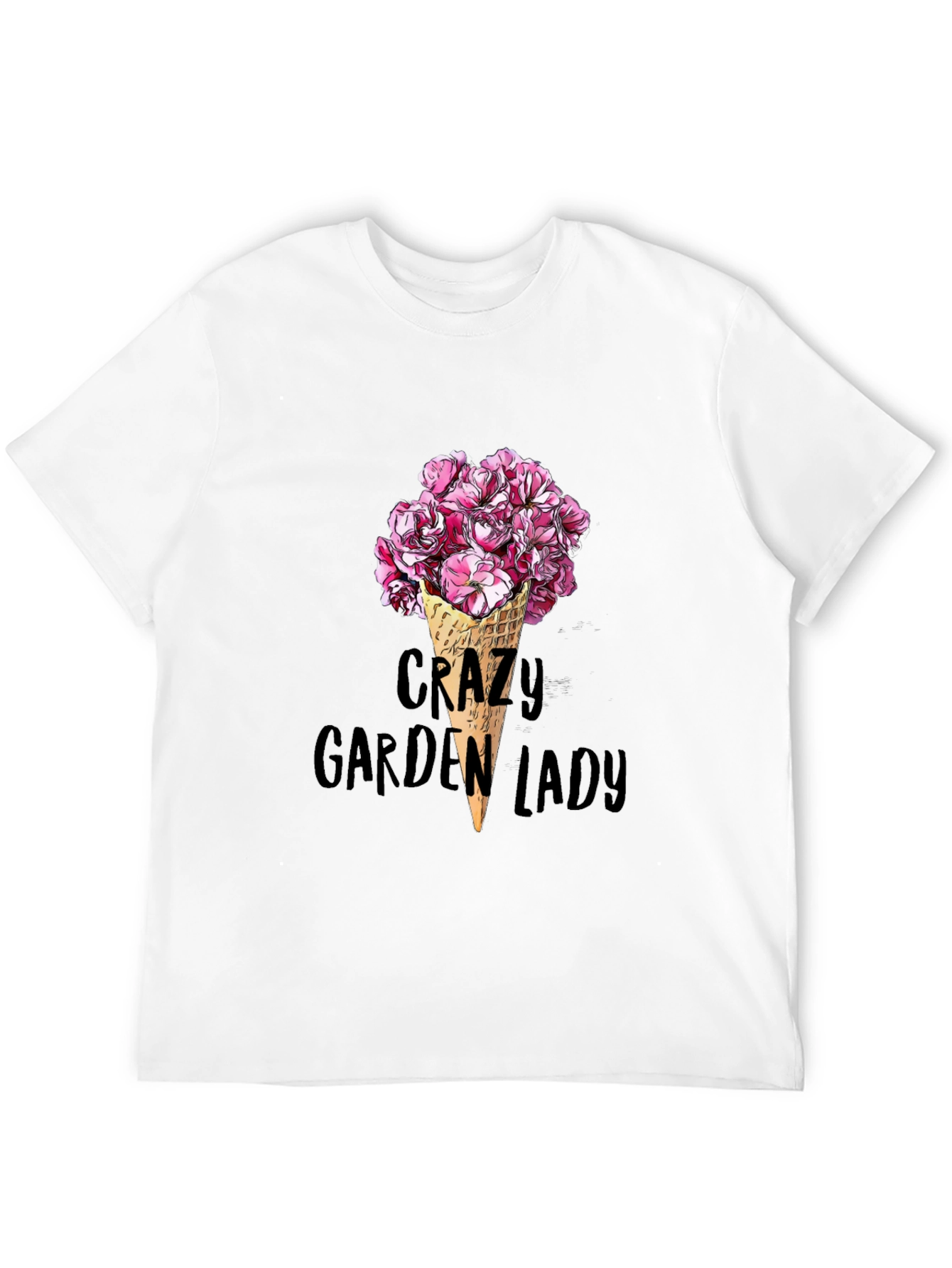 Crazy Garden Lady Graphic Tee