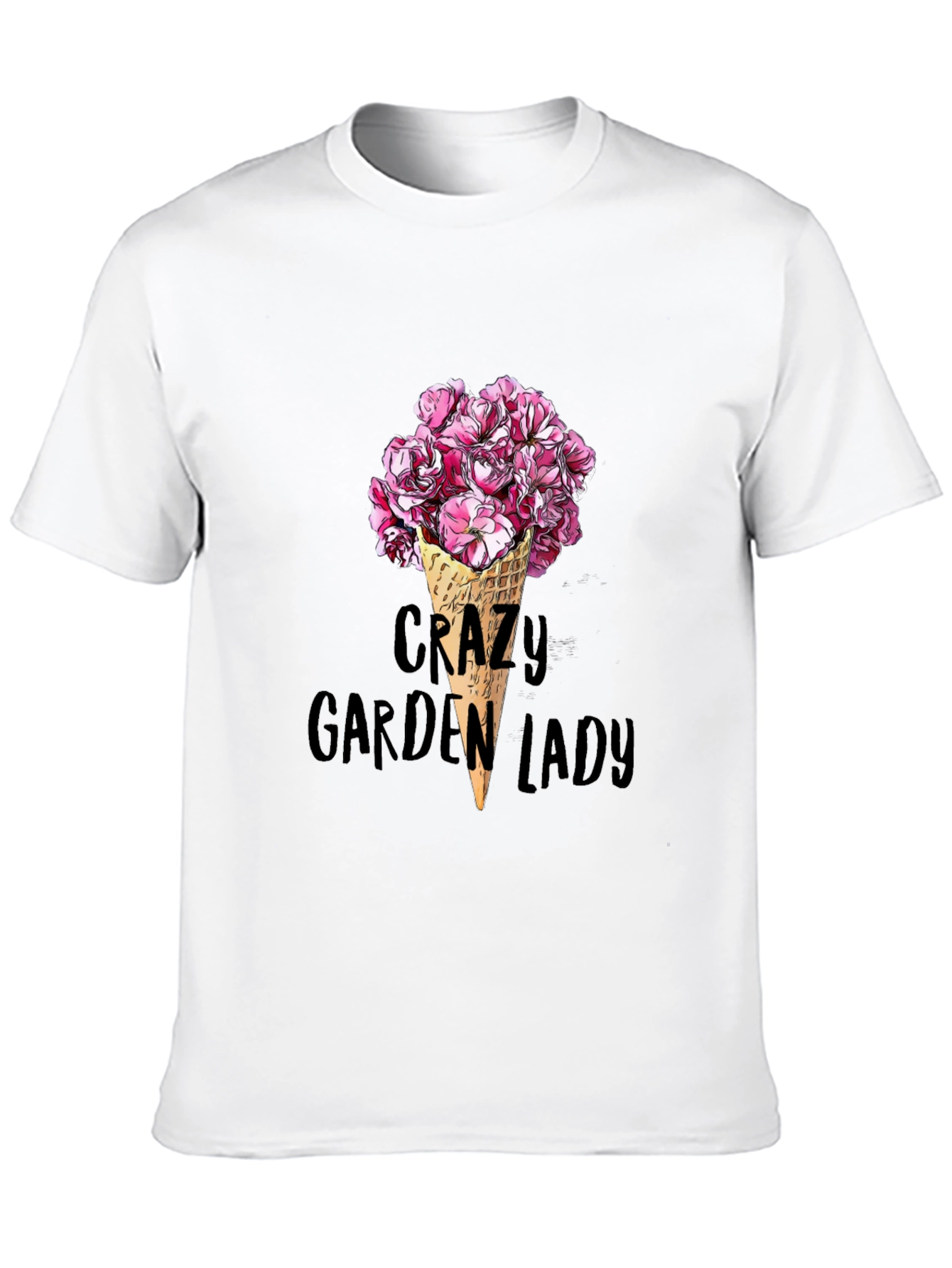Crazy Garden Lady Graphic Tee