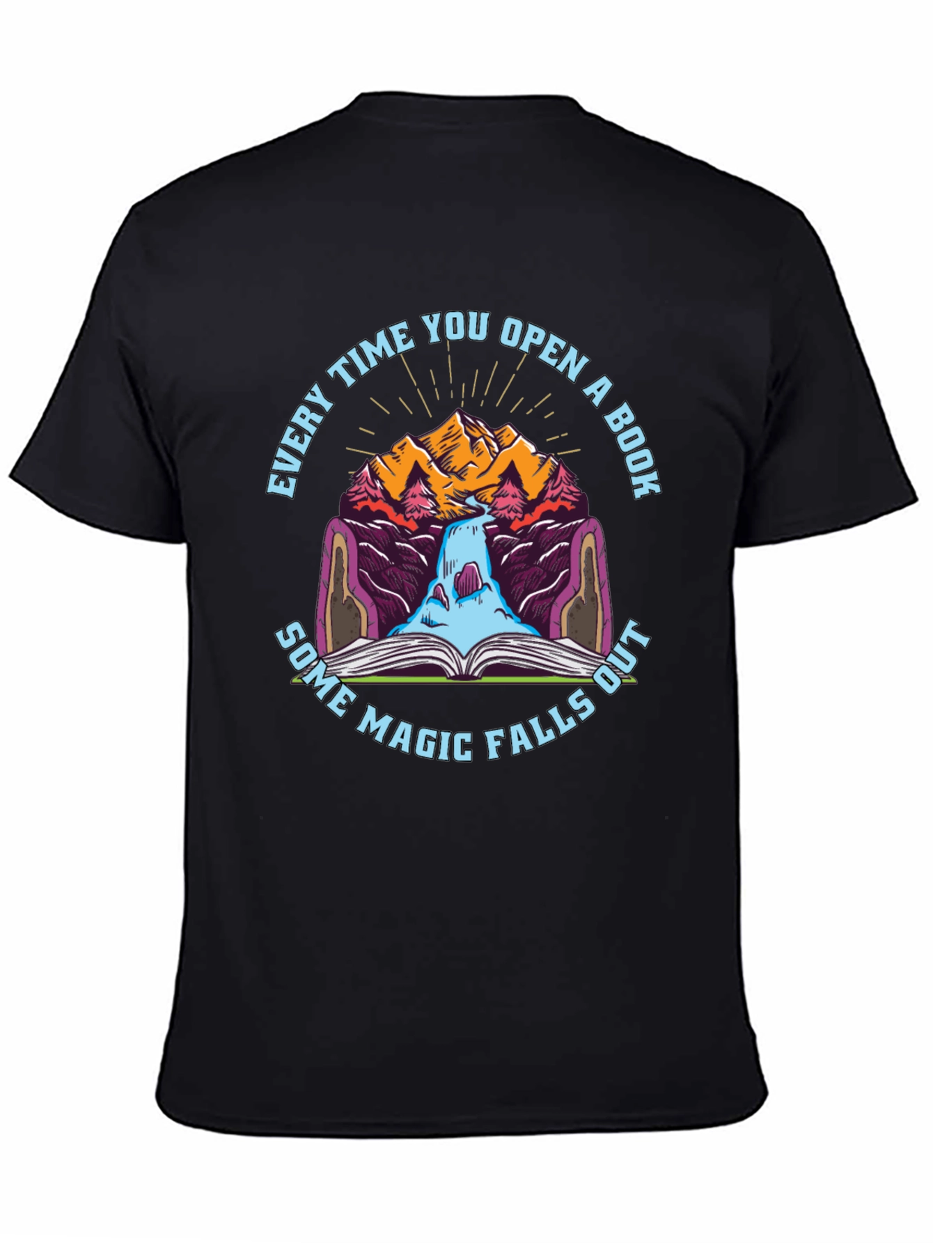 Magic Falls Out Graphic Tee - Book Lovers Shirt