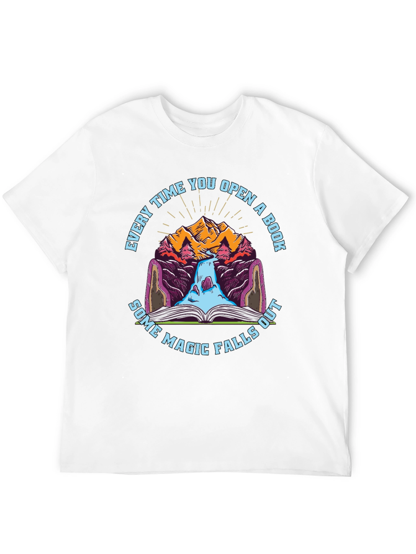 Magic Falls Out Graphic Tee - Book Lovers Shirt