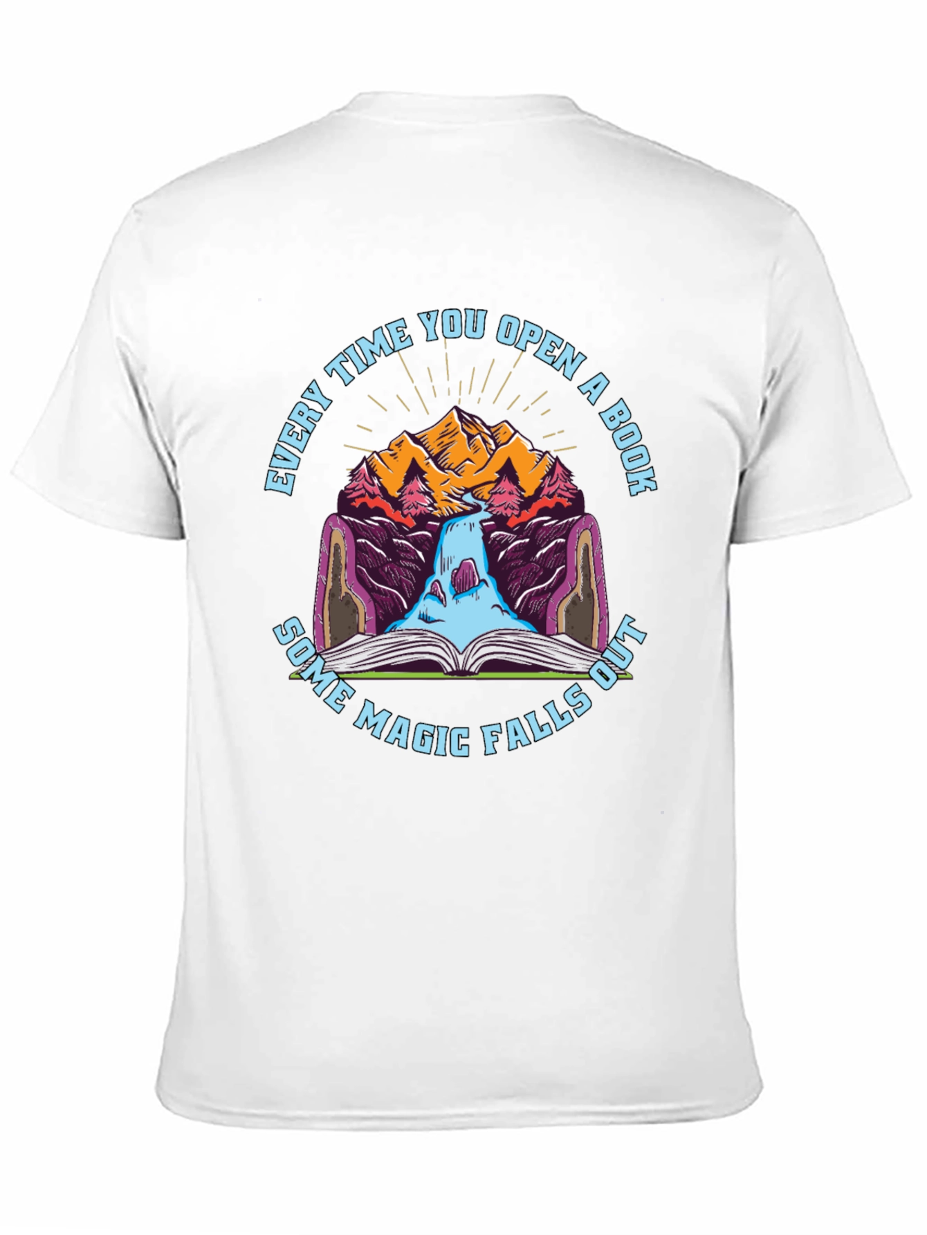Magic Falls Out Graphic Tee - Book Lovers Shirt