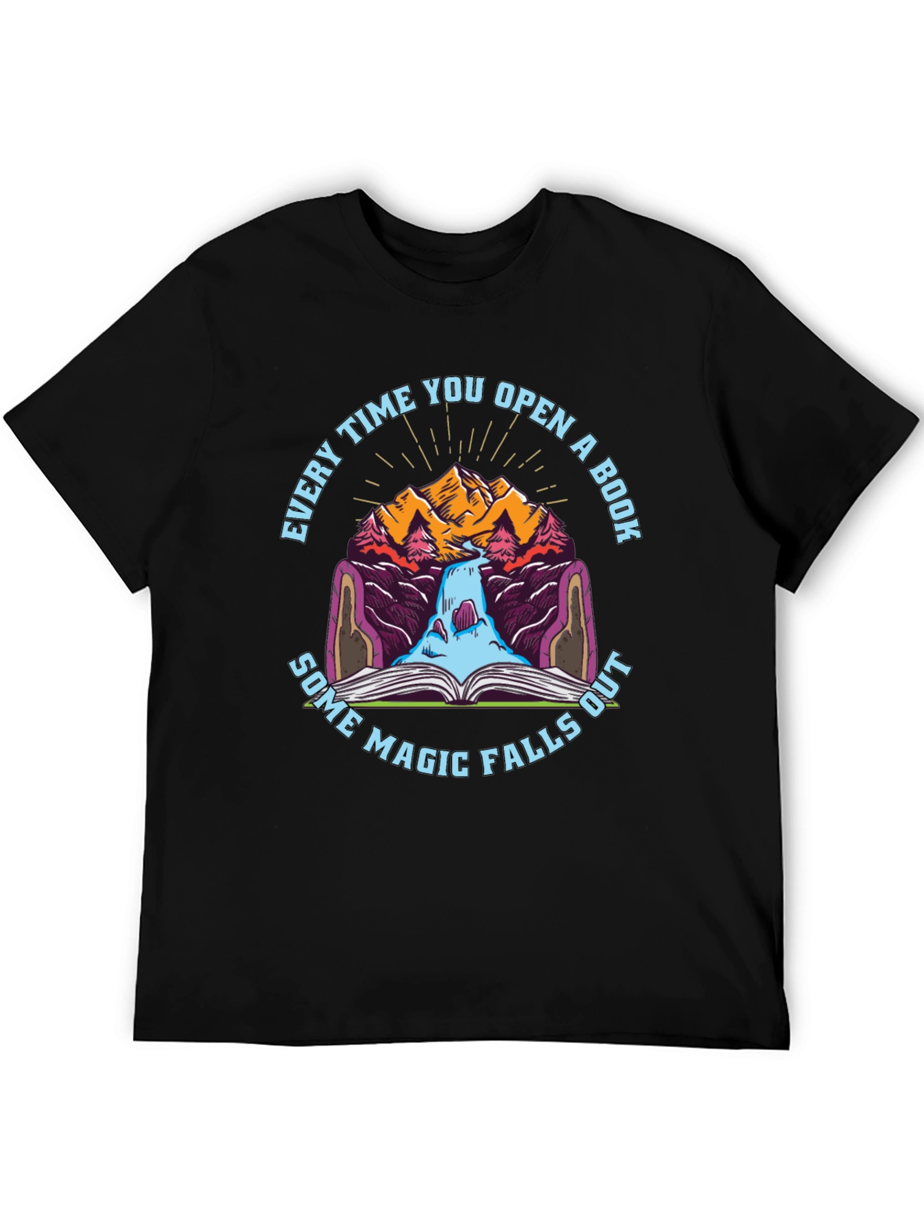Magic Falls Out Graphic Tee - Book Lovers Shirt