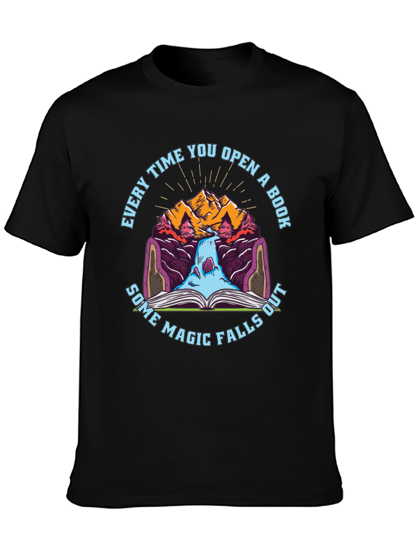 Magic Falls Out Graphic Tee - Book Lovers Shirt