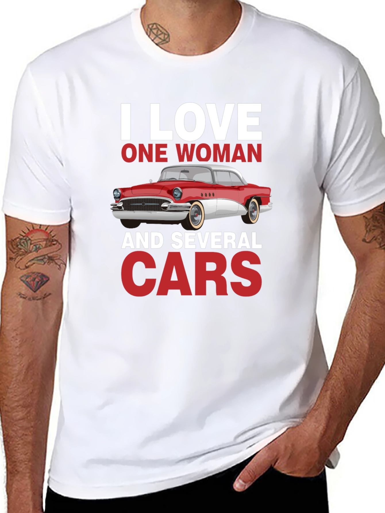 I Love One Woman & Several Cars T-Shirt