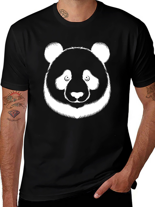 Panda Graphic T-Shirt - Stylish Crew Neck Tee