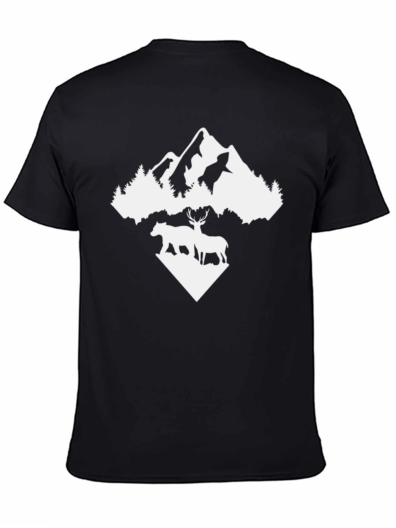 Mountain Bear Deer Tee