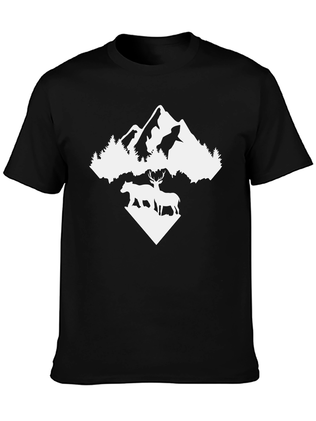 Mountain Bear Deer Tee