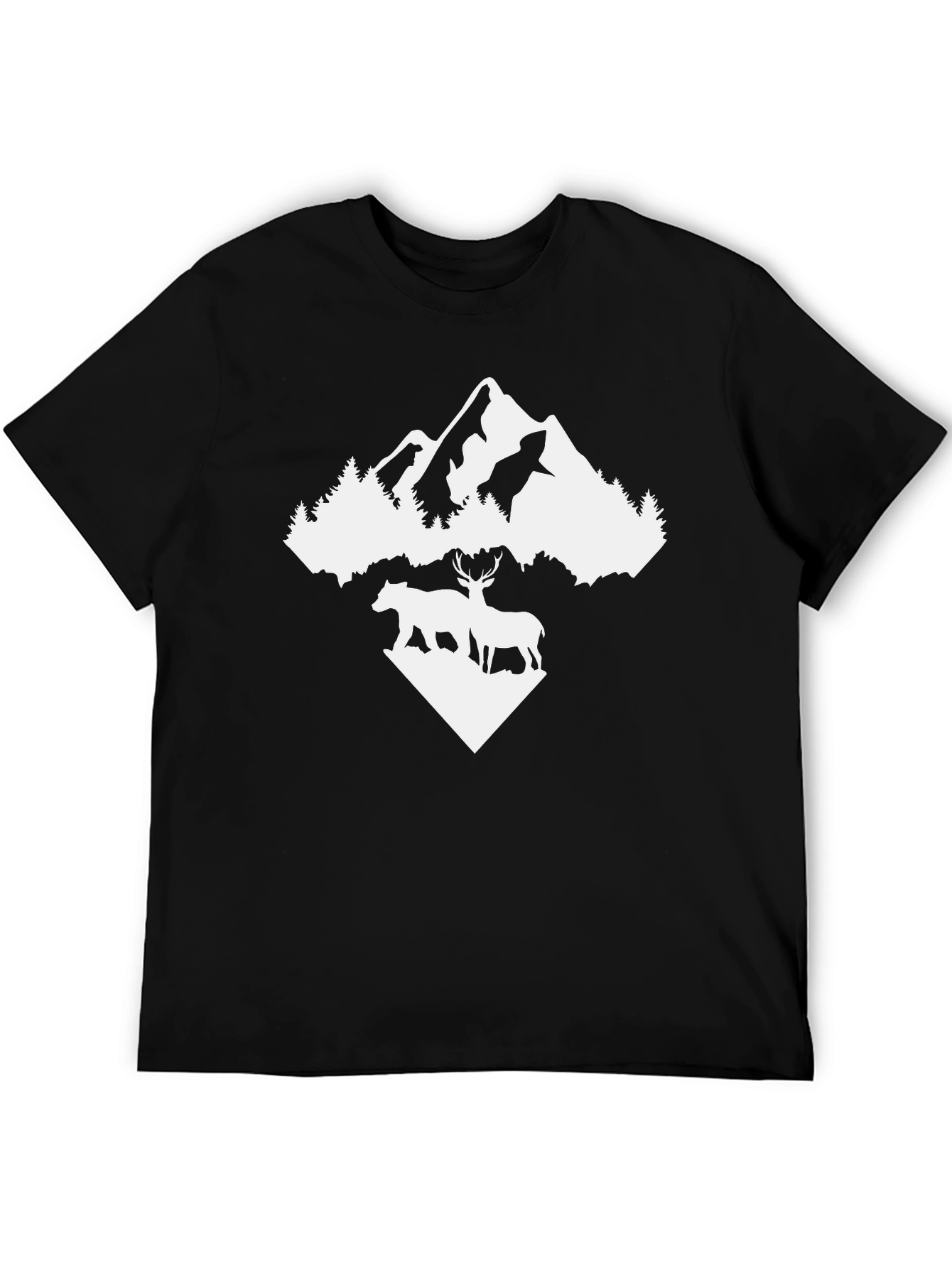 Mountain Bear Deer Tee