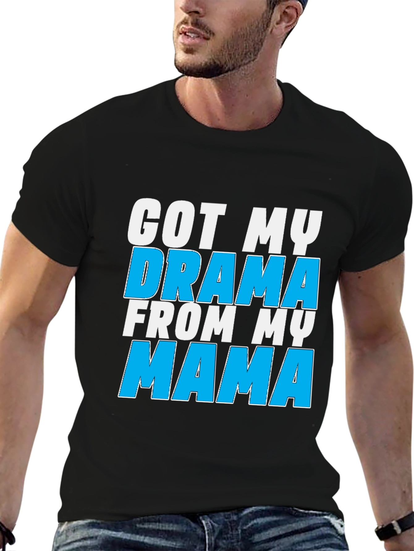 Got My Drama From My Mama Graphic Tee