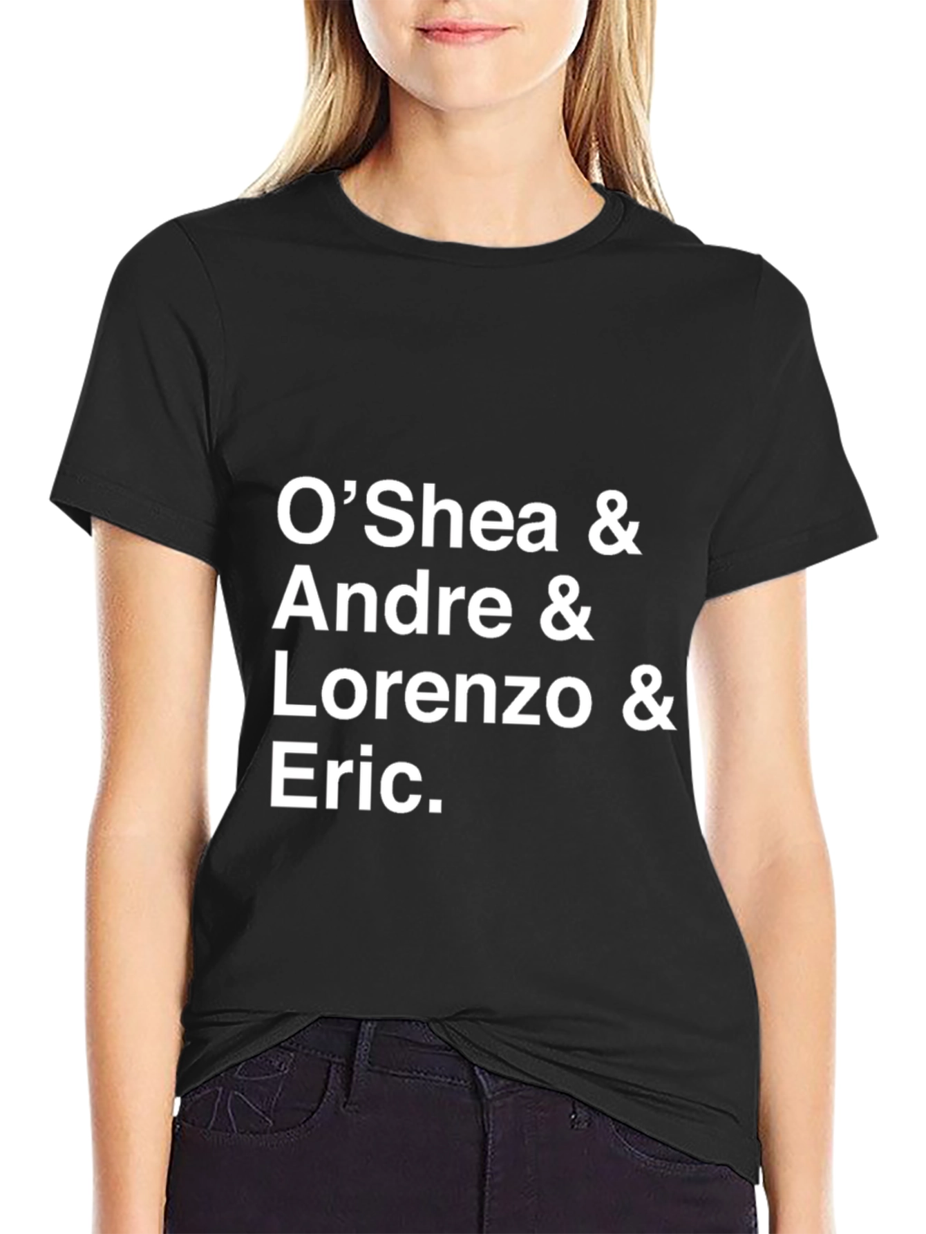 OShea Andre Lorenzo Eric Black T-Shirt