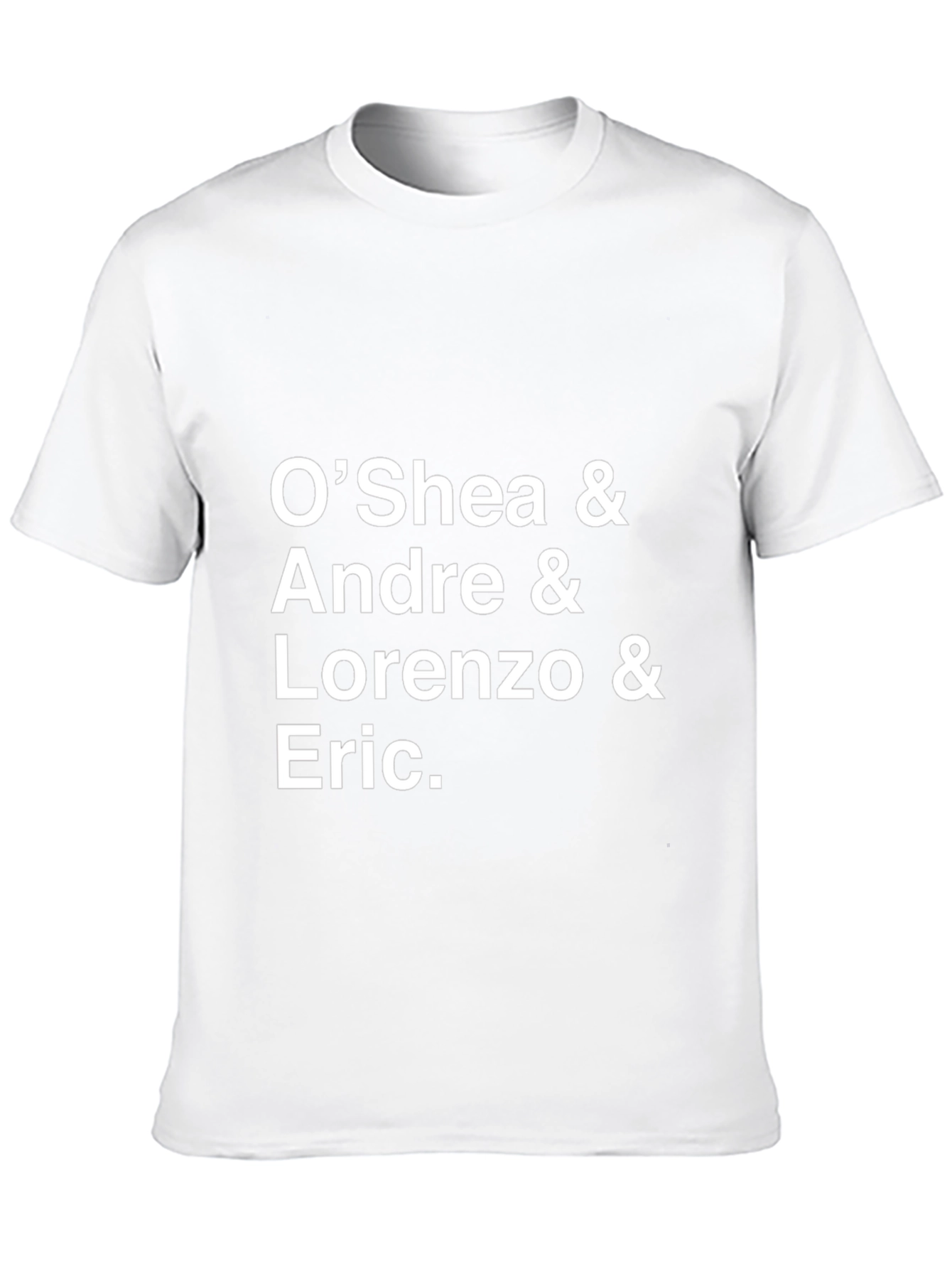 OShea Andre Lorenzo Eric Black T-Shirt