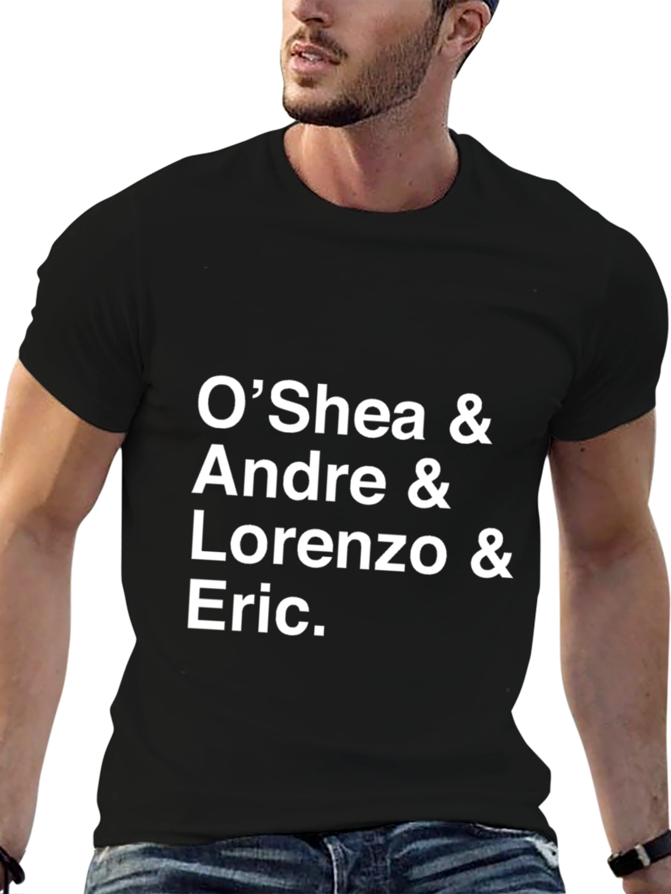 OShea Andre Lorenzo Eric Black T-Shirt