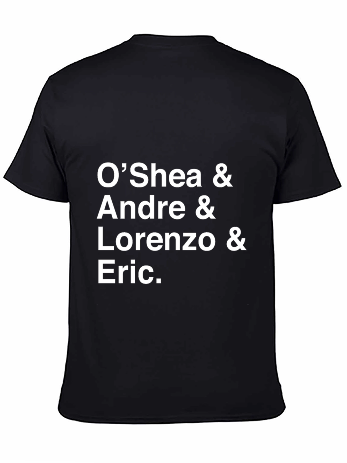 OShea Andre Lorenzo Eric Black T-Shirt