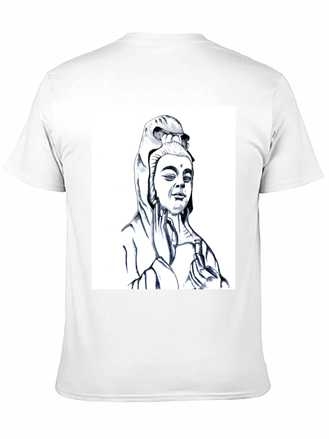 Buddha Graphic Black Tee