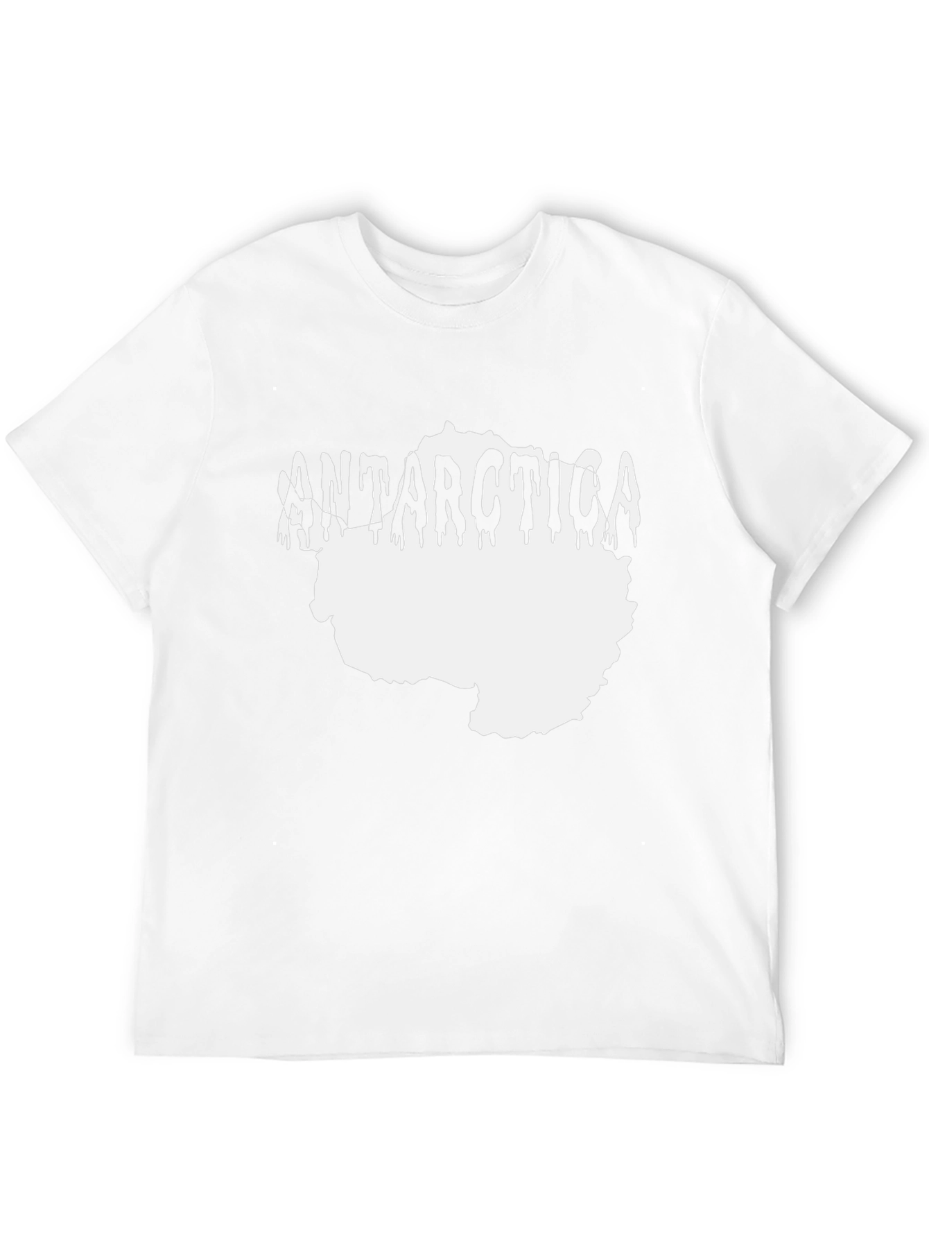 Antarctica Drip T-Shirt Black Graphic Tee