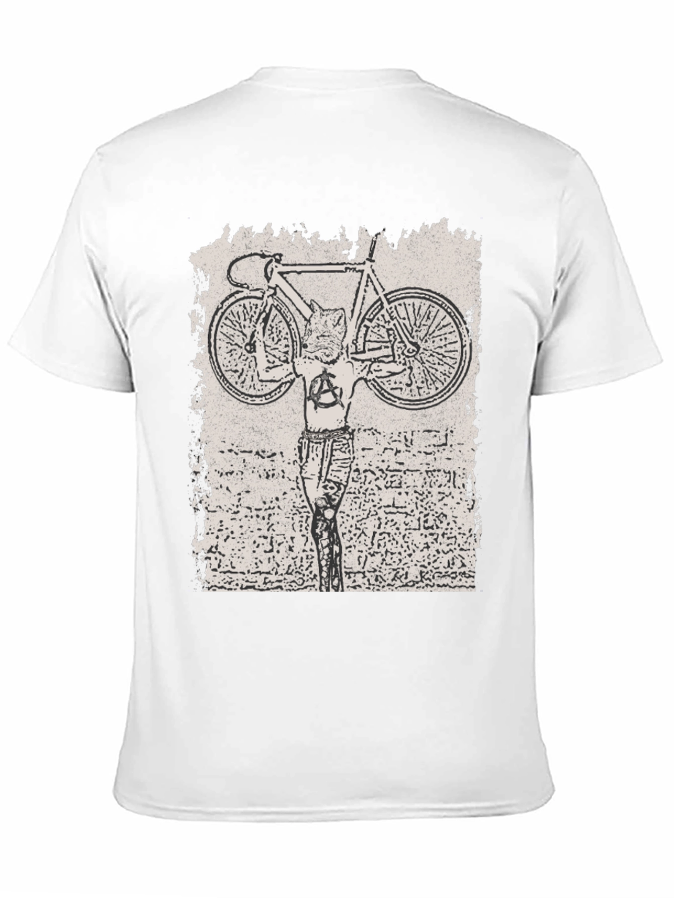 Anarchy Cat Bike T-Shirt