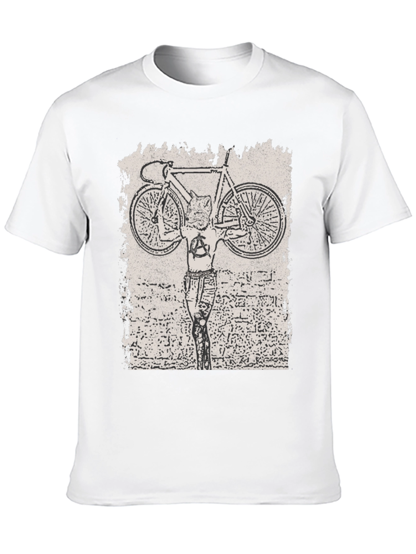 Anarchy Cat Bike T-Shirt