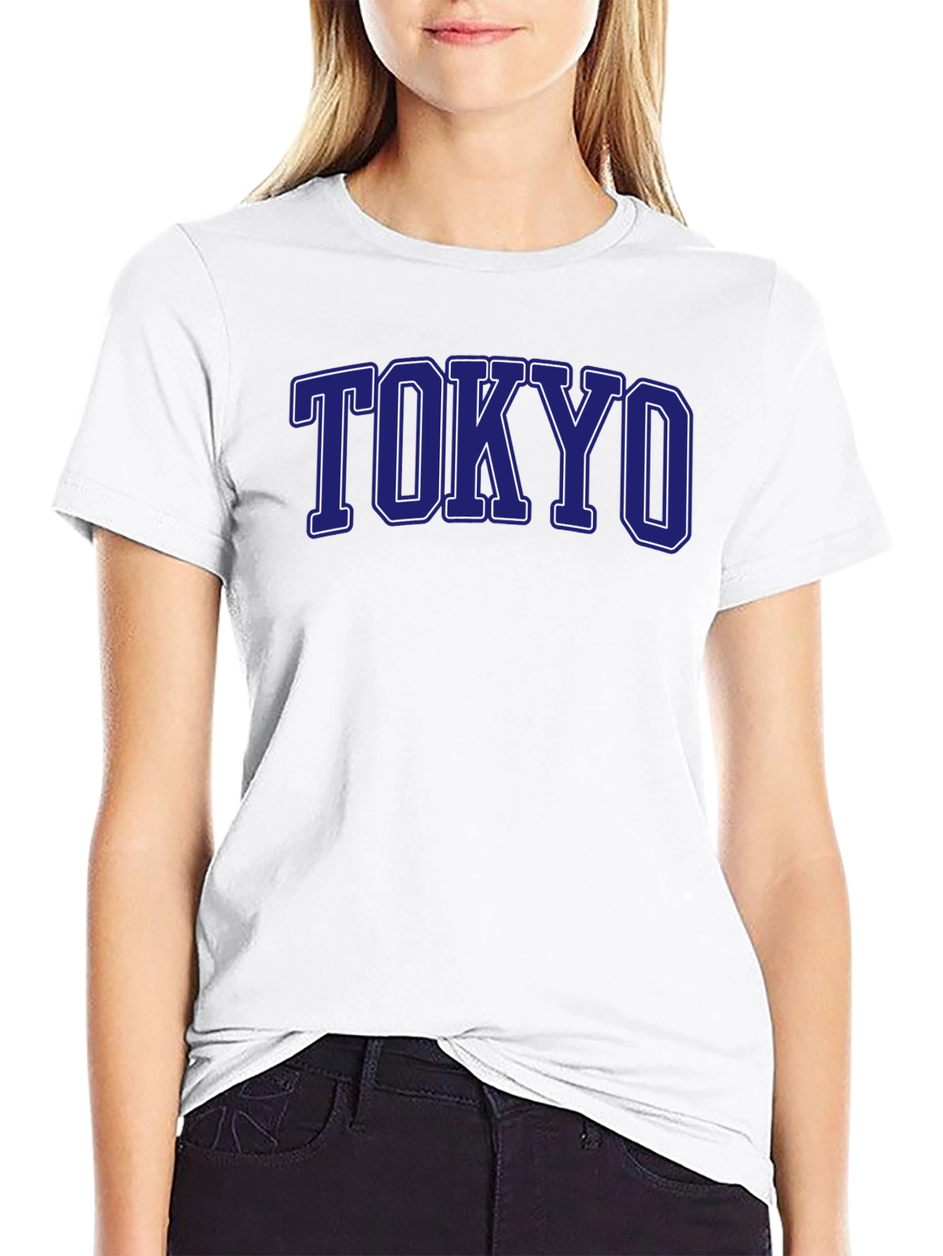 Tokyo Graphic Tee - Classic College Style
